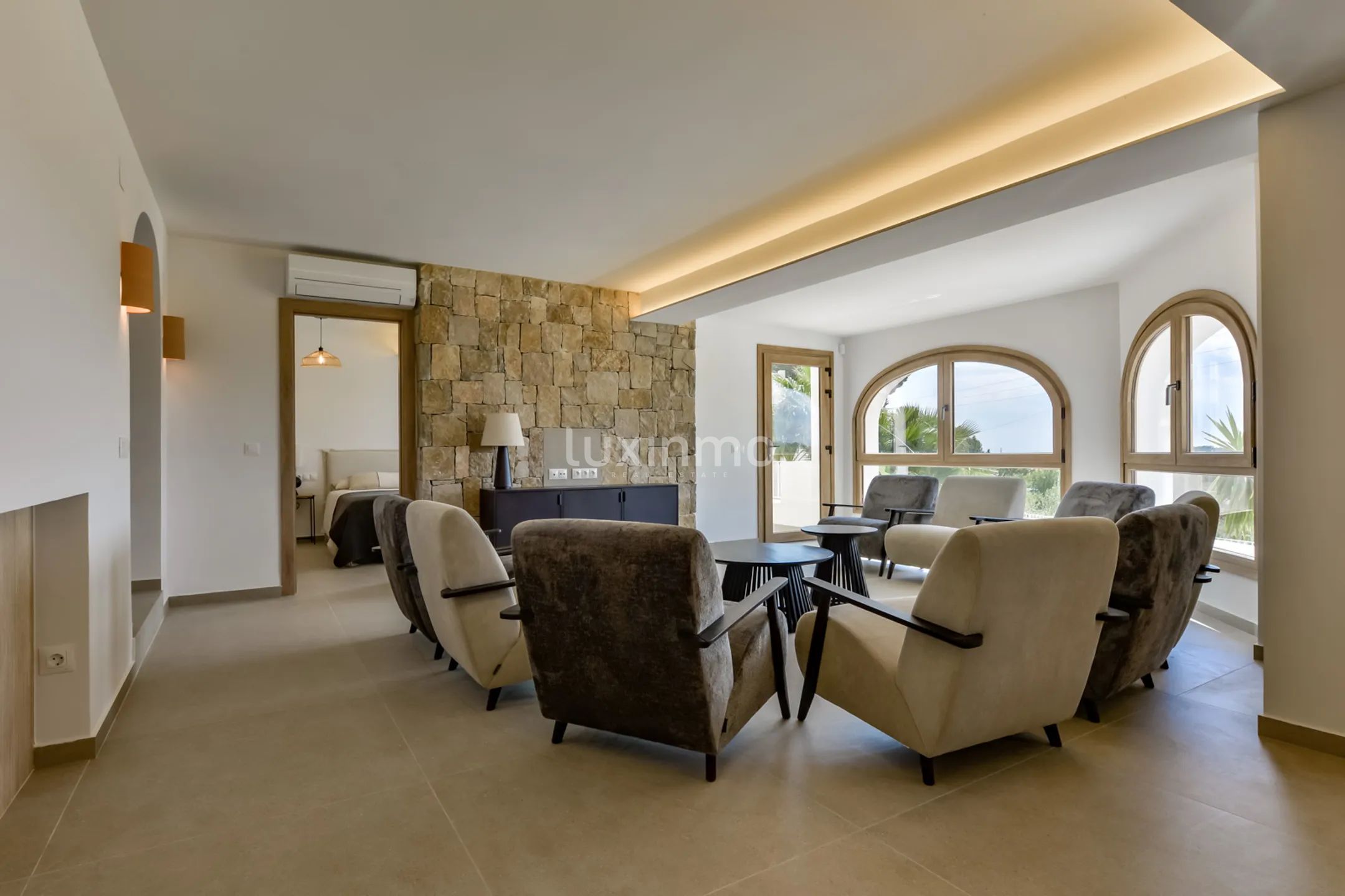 Lyxig villa i medelhavs- och ibizastil i Altea med öppen utsikt — photo 12
