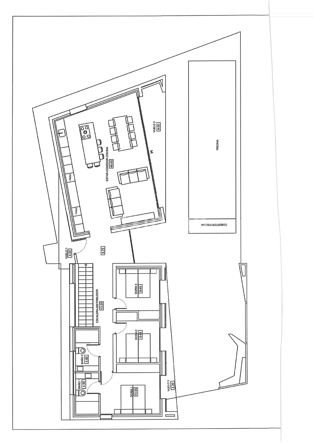 Magnificent villa en excellent location — Floor Plan 1