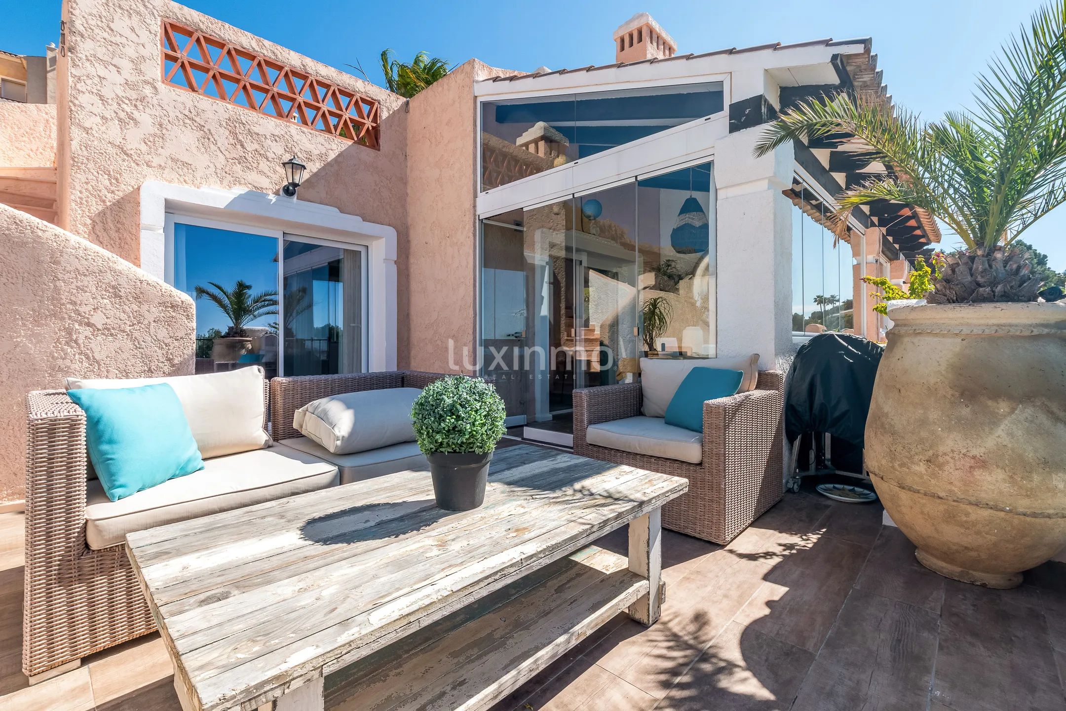 Charmant mediterraan halfvrijstaand huis in Altea Hills, prachtig uitzicht op zee en de bergen — photo 23