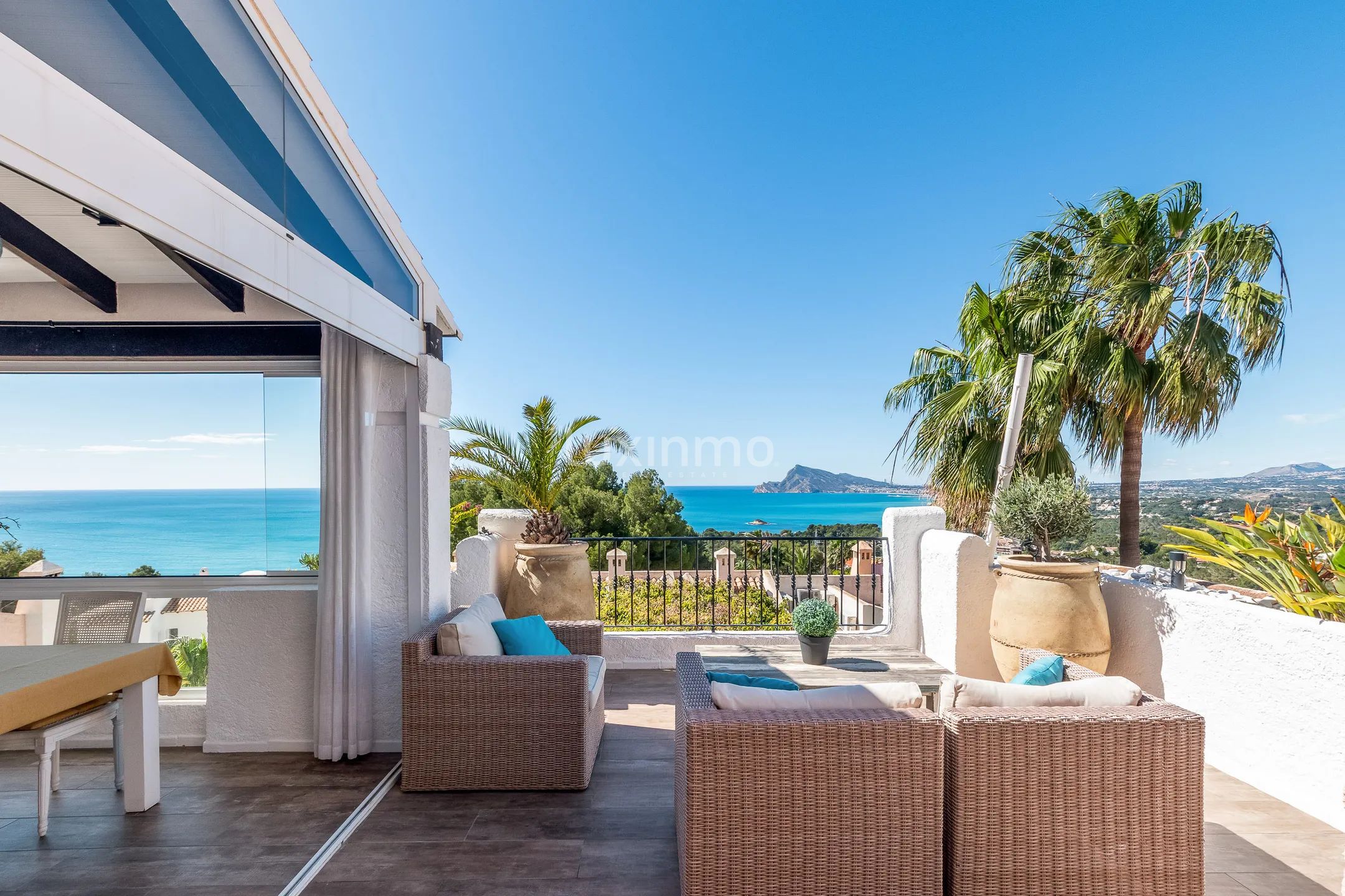 Charmant mediterraan halfvrijstaand huis in Altea Hills, prachtig uitzicht op zee en de bergen — photo 28