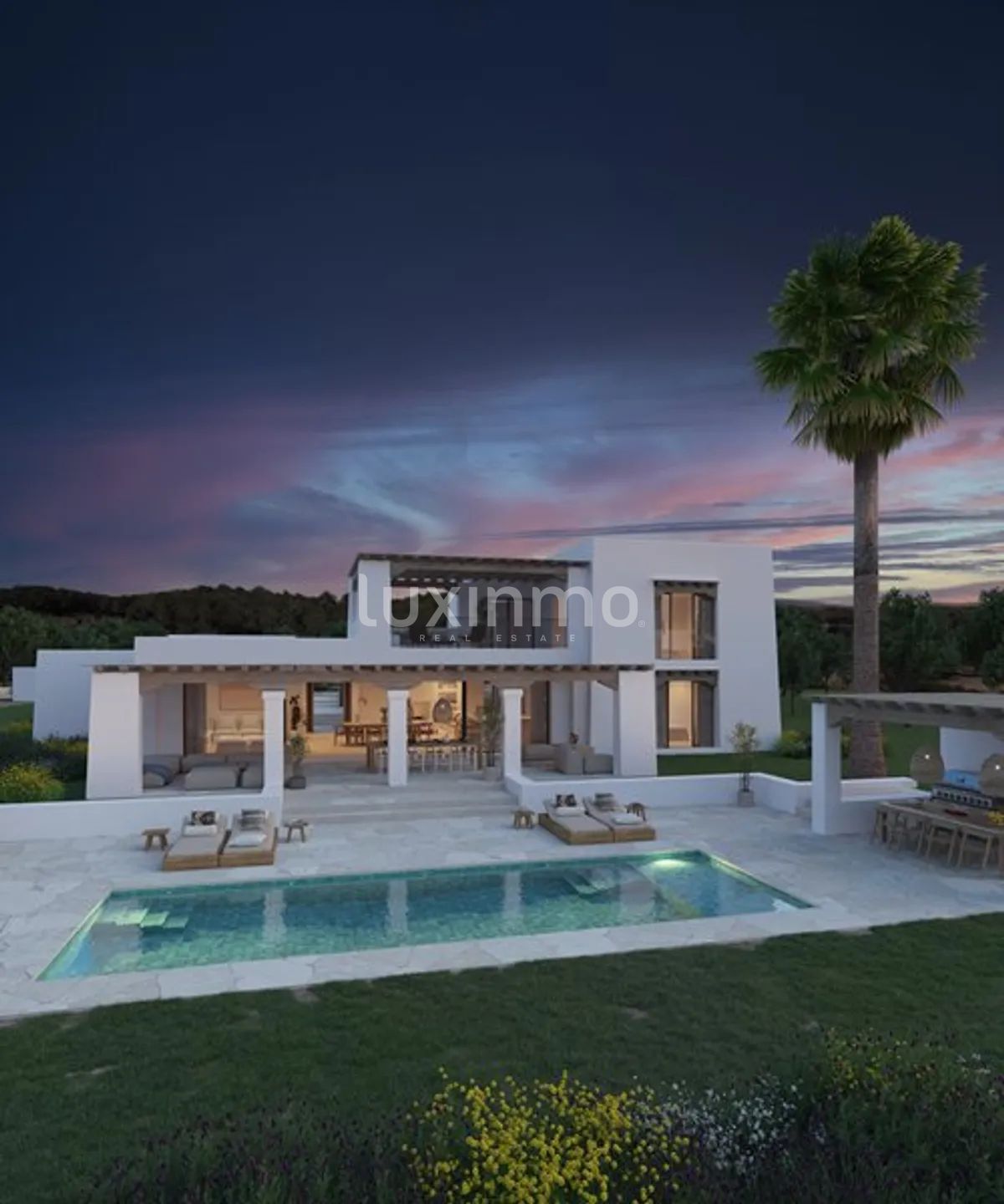 Rustik mark med godkänt projekt och bygglov i San Lorenzo - Ibiza — photo 4