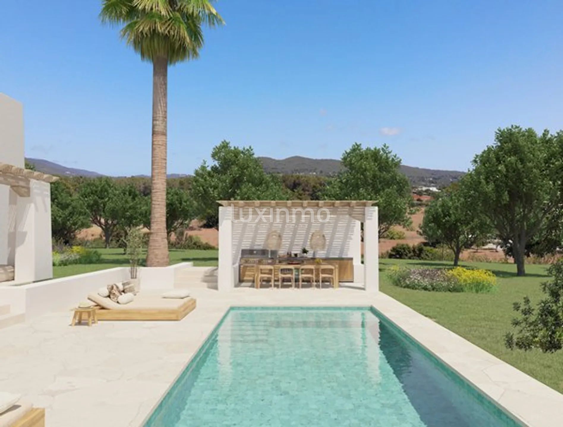 Rustik mark med godkänt projekt och bygglov i San Lorenzo - Ibiza — photo 17