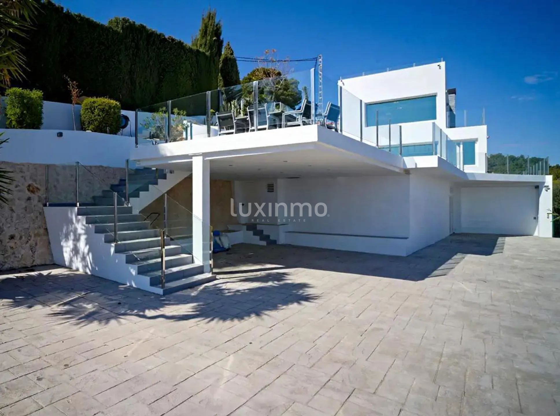 Impresionante villa contemporánea con vistas al mar en venta en Calpe — photo 8
