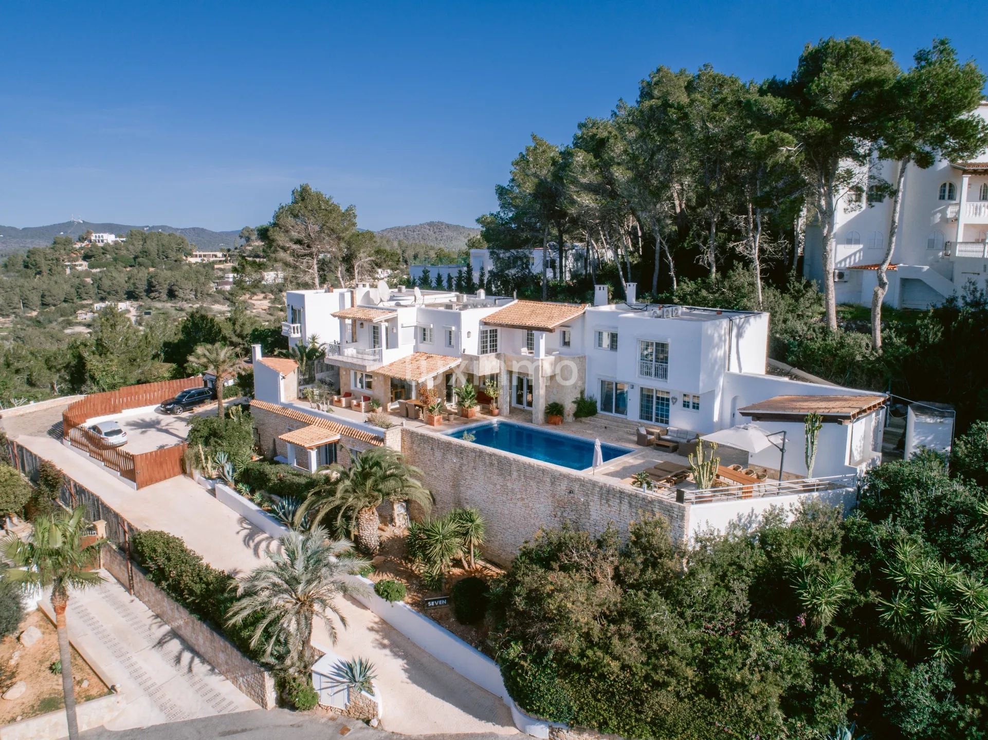 Stunning 7-bedroom villa with Sea Views in Can Furnet, Santa Eulària