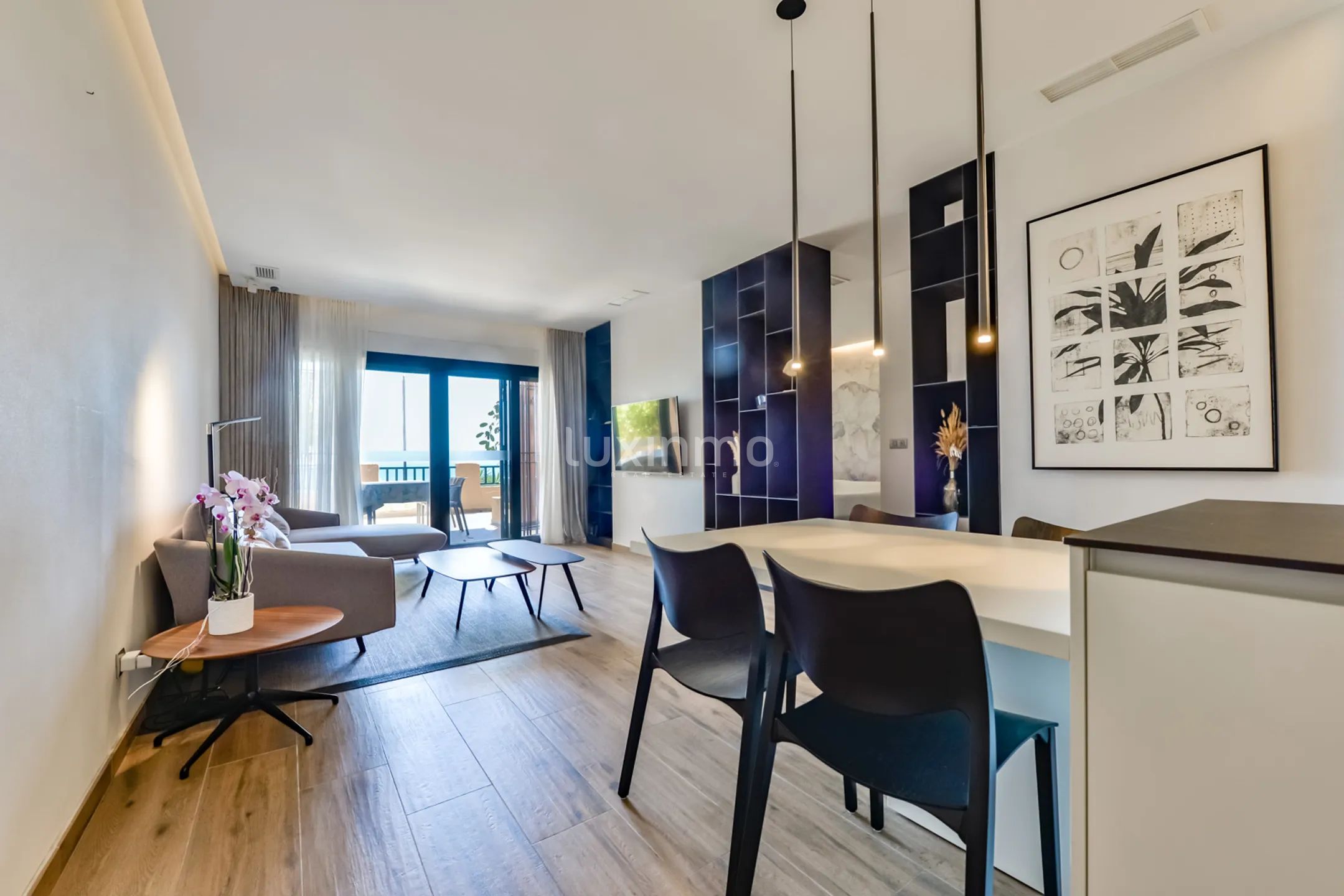 Nowoczesny apartament z 2 sypialniami i widokiem na morze w Mascarat, Altea — photo 18