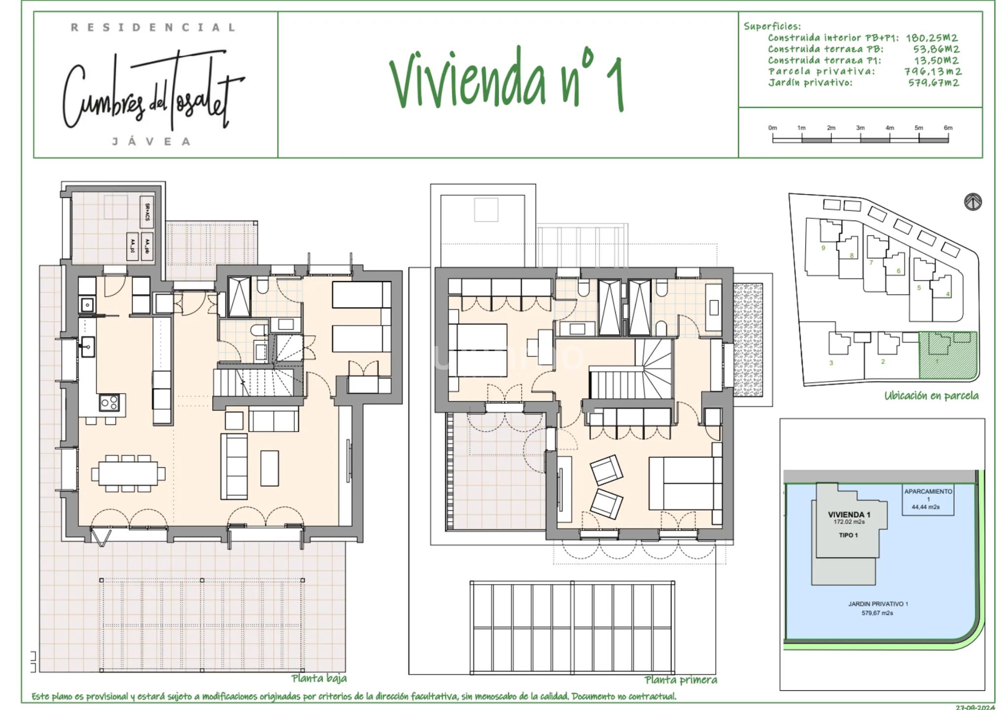 Modern Villa in Tossalet-Cap Martí — Floor Plan 1