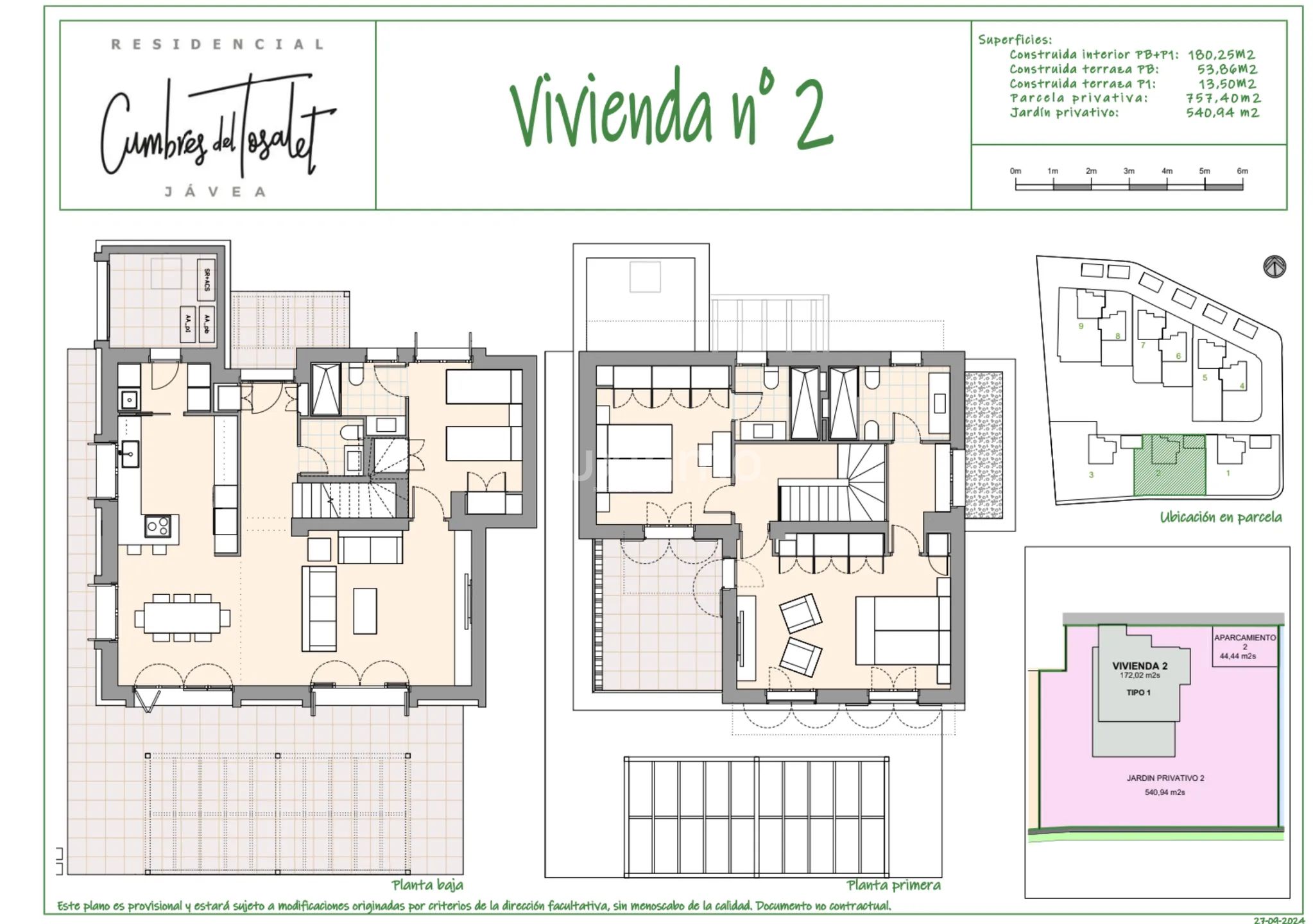 Modern Villa in Tossalet-Cap Martí — Floor Plan 1