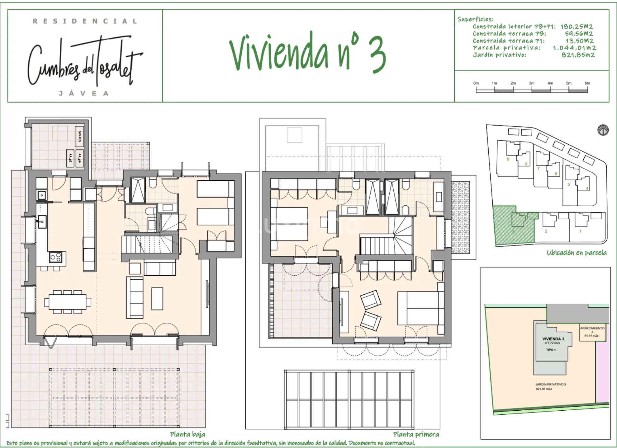 Modern Villa in Tossalet-Cap Martí — Floor Plan 1