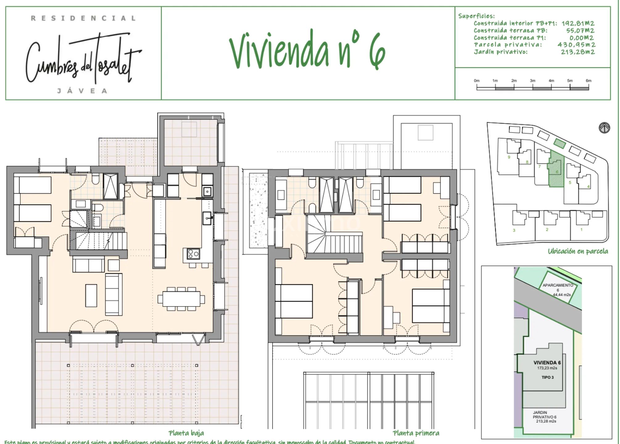 Modern Villa in Tossalet-Cap Martí — Floor Plan 1