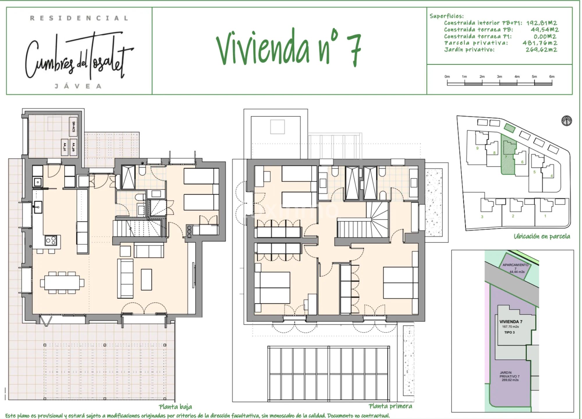 Modern Villa in Tossalet-Cap Martí — Floor Plan 1