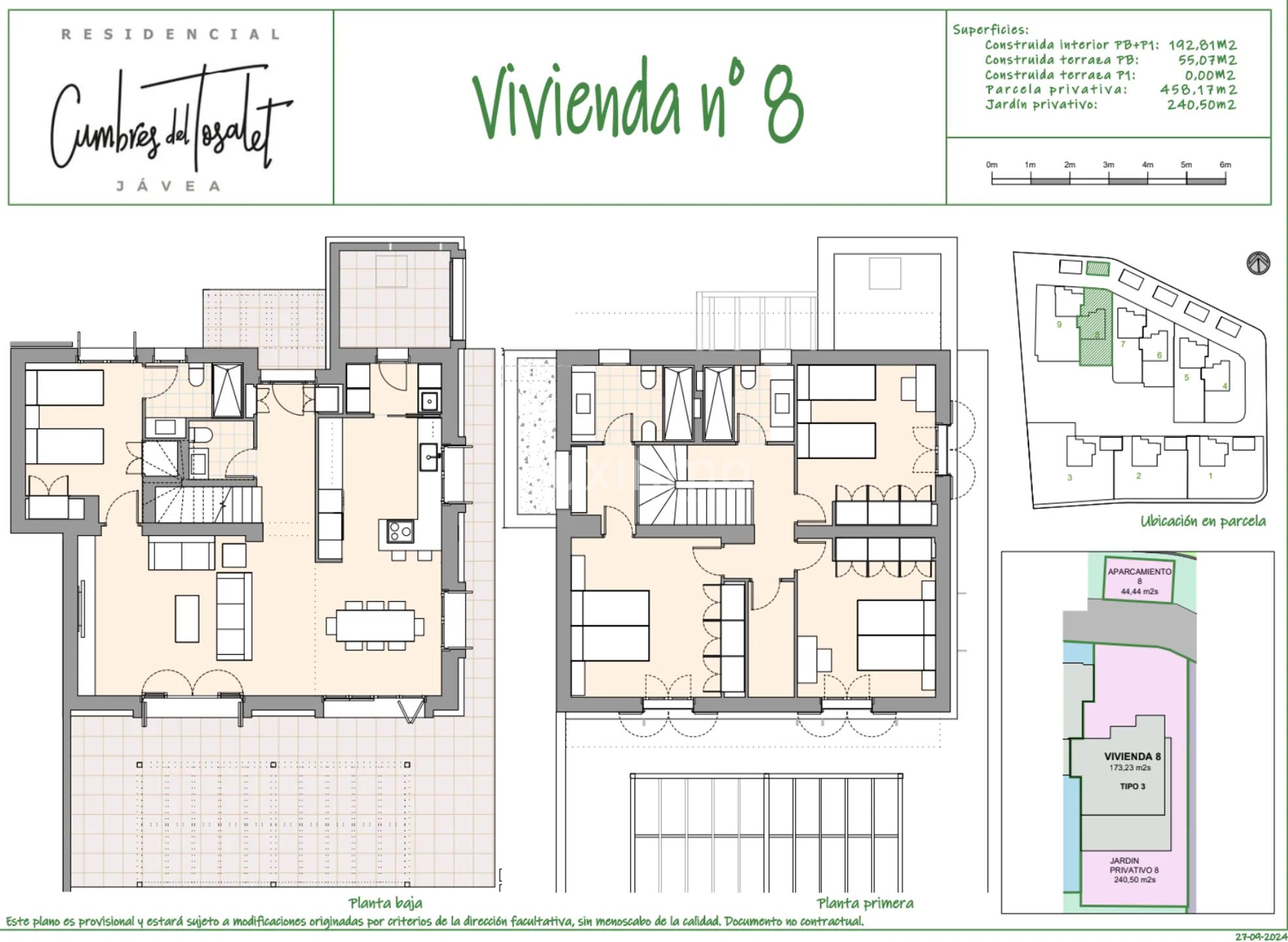 Modern Villa in Tossalet-Cap Martí — Floor Plan 1