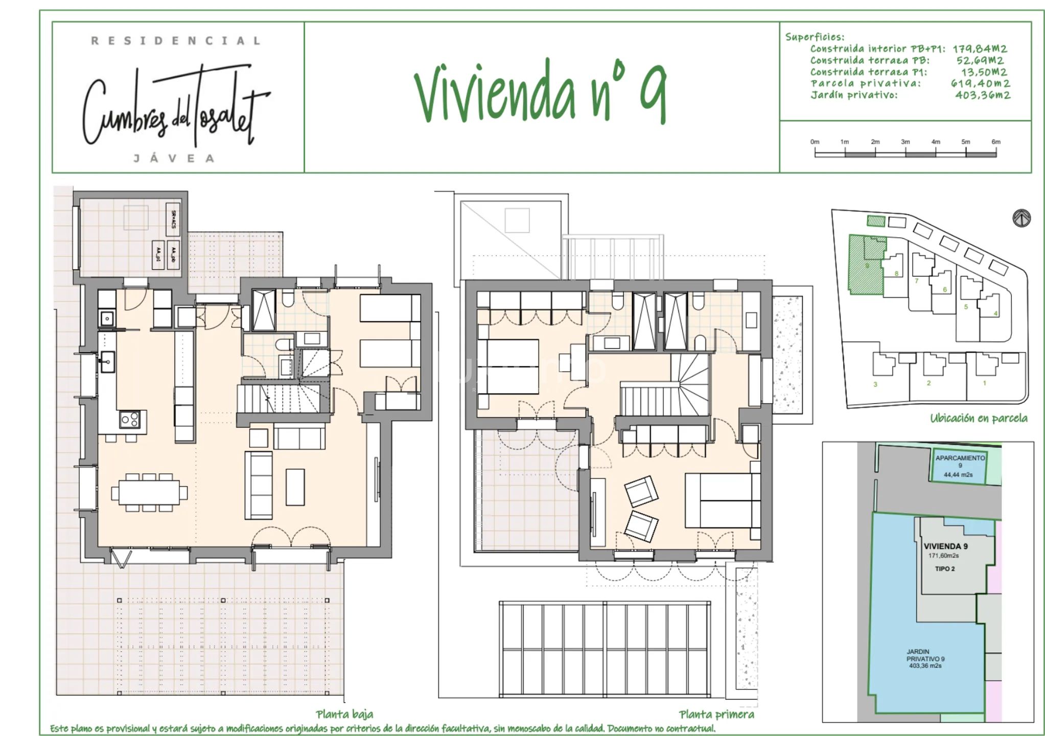 Modern Villa in Tossalet-Cap Martí — Floor Plan 1