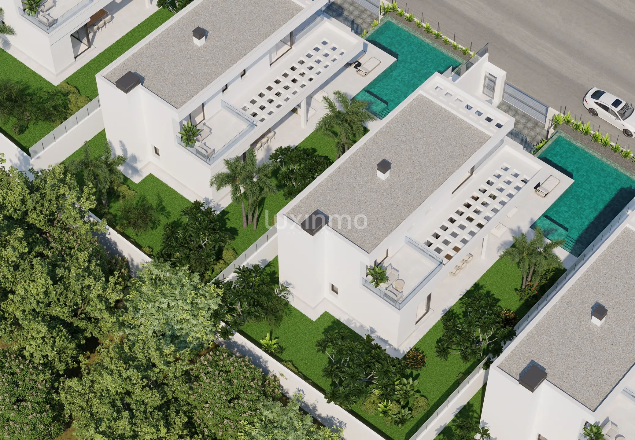 Moderne Villa mit Meerblick in Sierra Cortina, Benidorm — photo 18