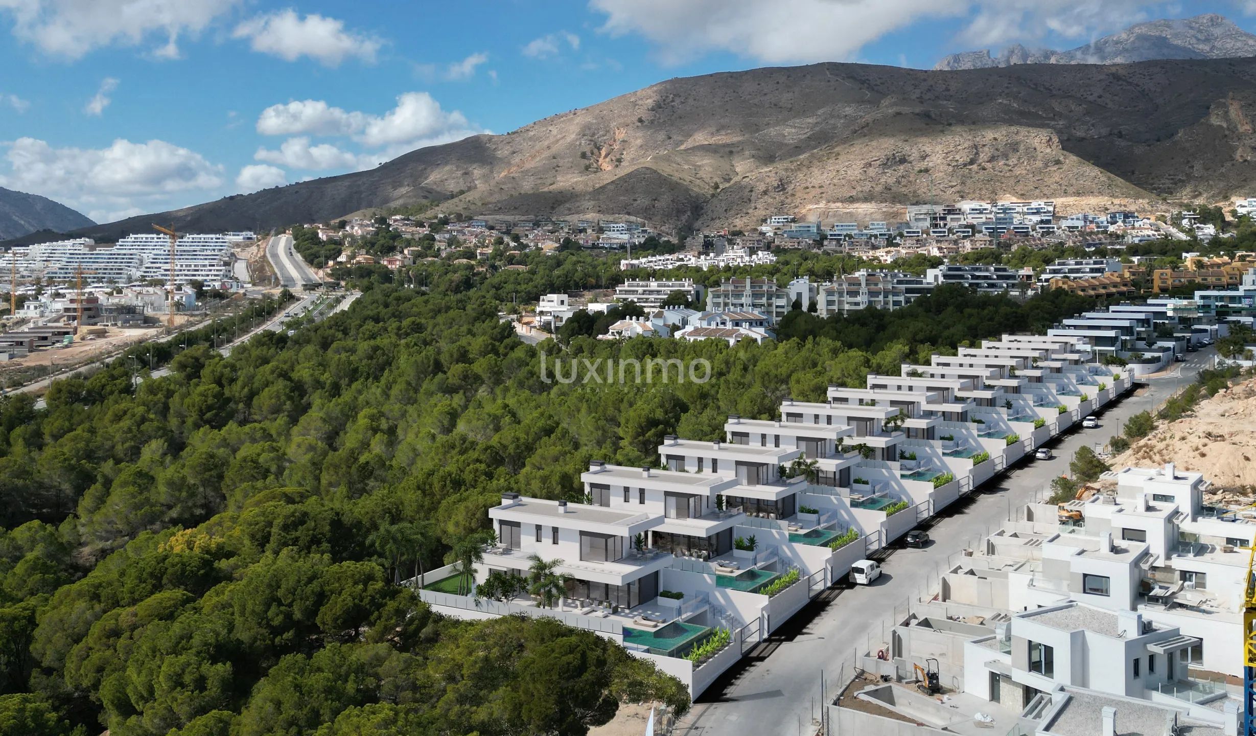 Moderne Villa mit Meerblick in Sierra Cortina, Benidorm — photo 3