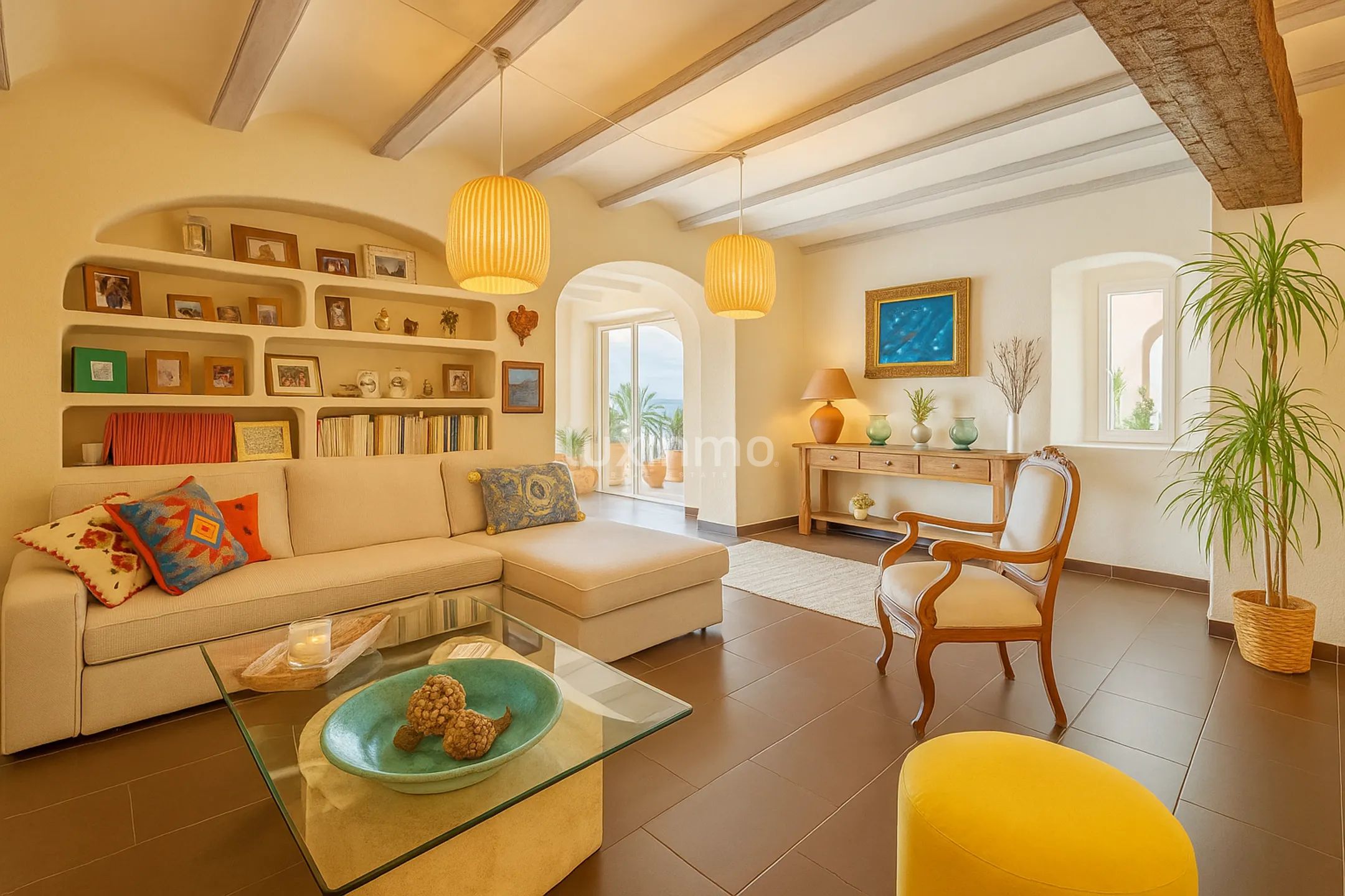 Exclusive mediterranean villa with sea views in Moraira — photo 4