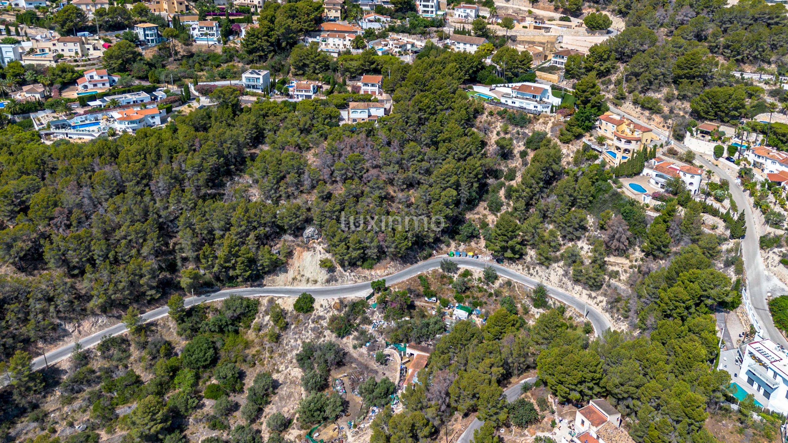 Spektakulær tomt med utsikt over havet og fjellene i Oltamar Calpe — photo 3