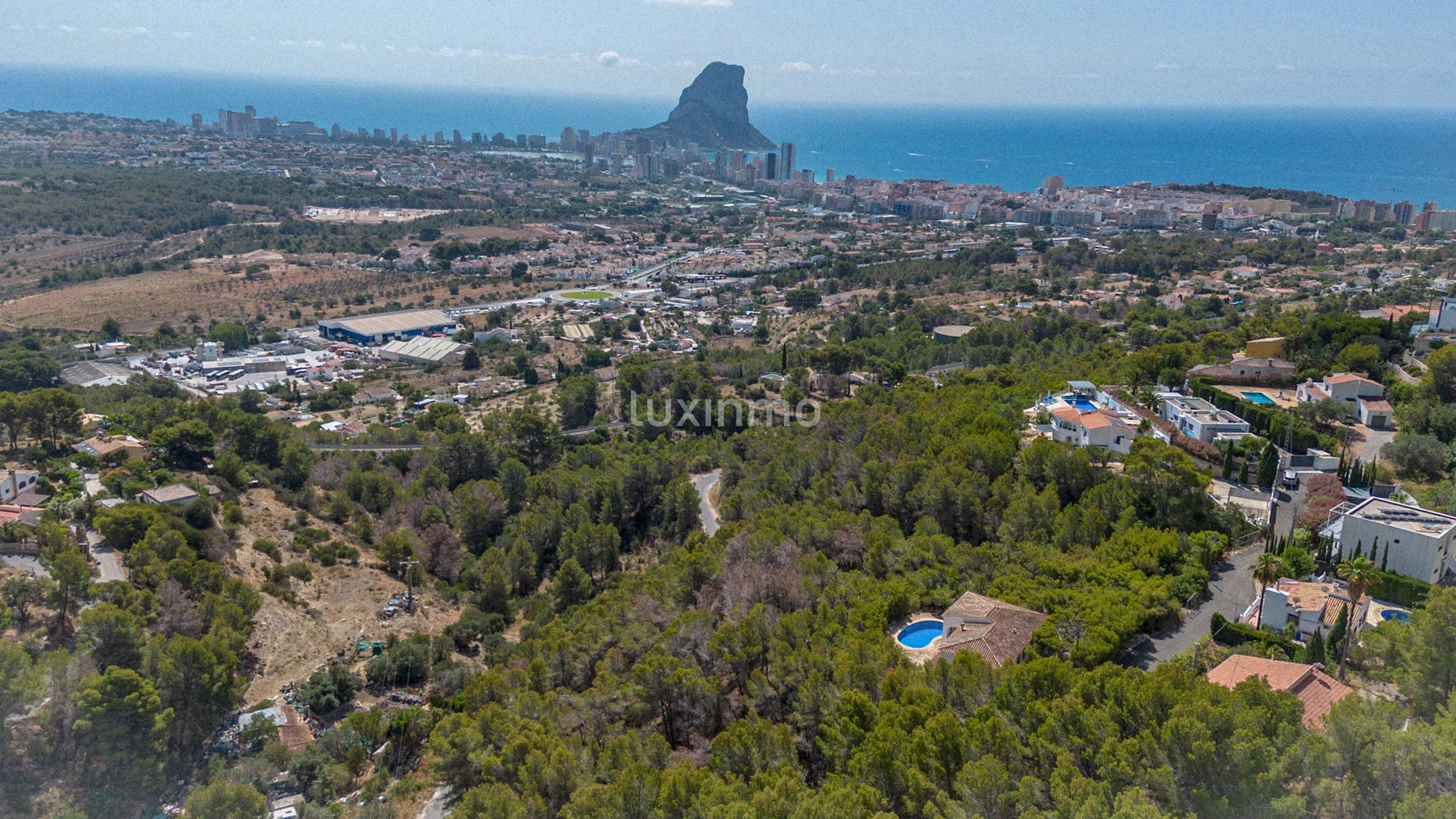 Spectacular Sea Mountain View Plot in Oltamar Calpe — photo 1