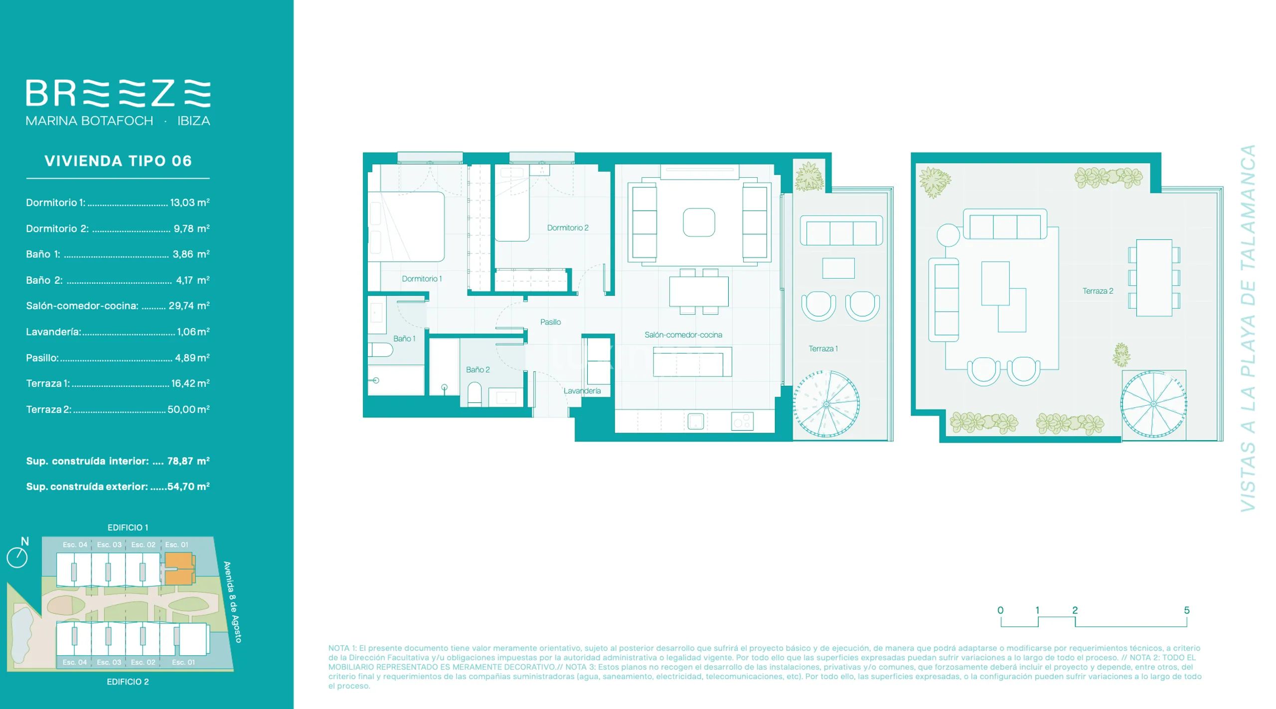 Modern Penthouse in Ibiza — Floor Plan 1