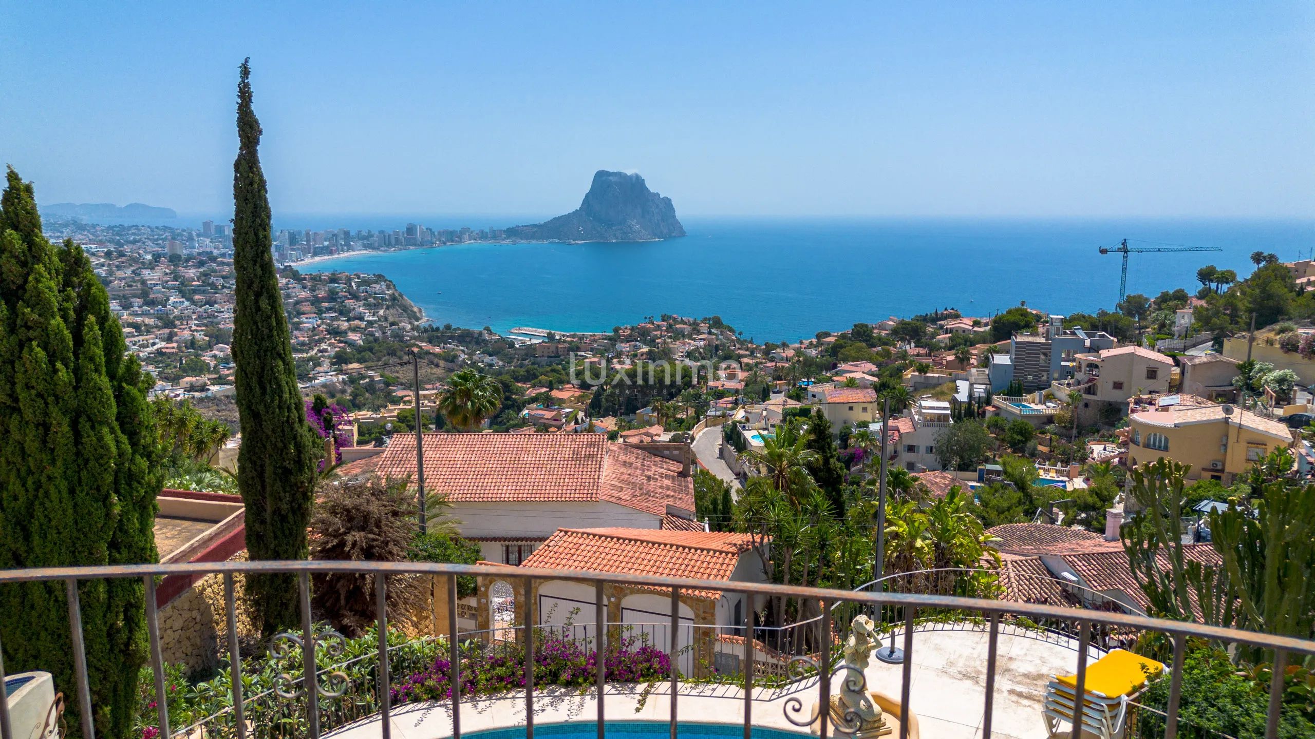 Freistehendes Haus mit atemberaubender Aussicht in Calpe