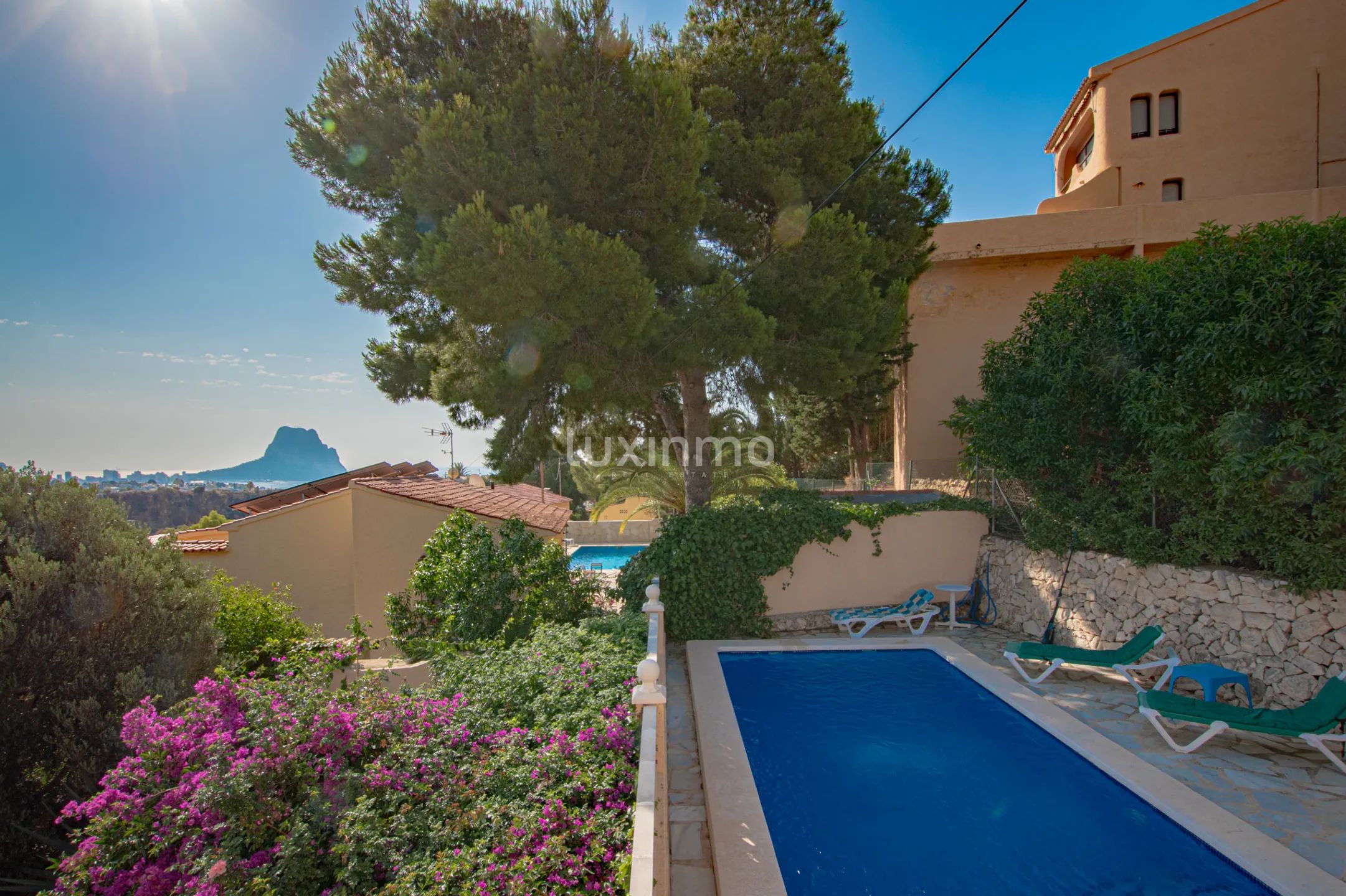 Huis met zeezicht te koop in Calpe