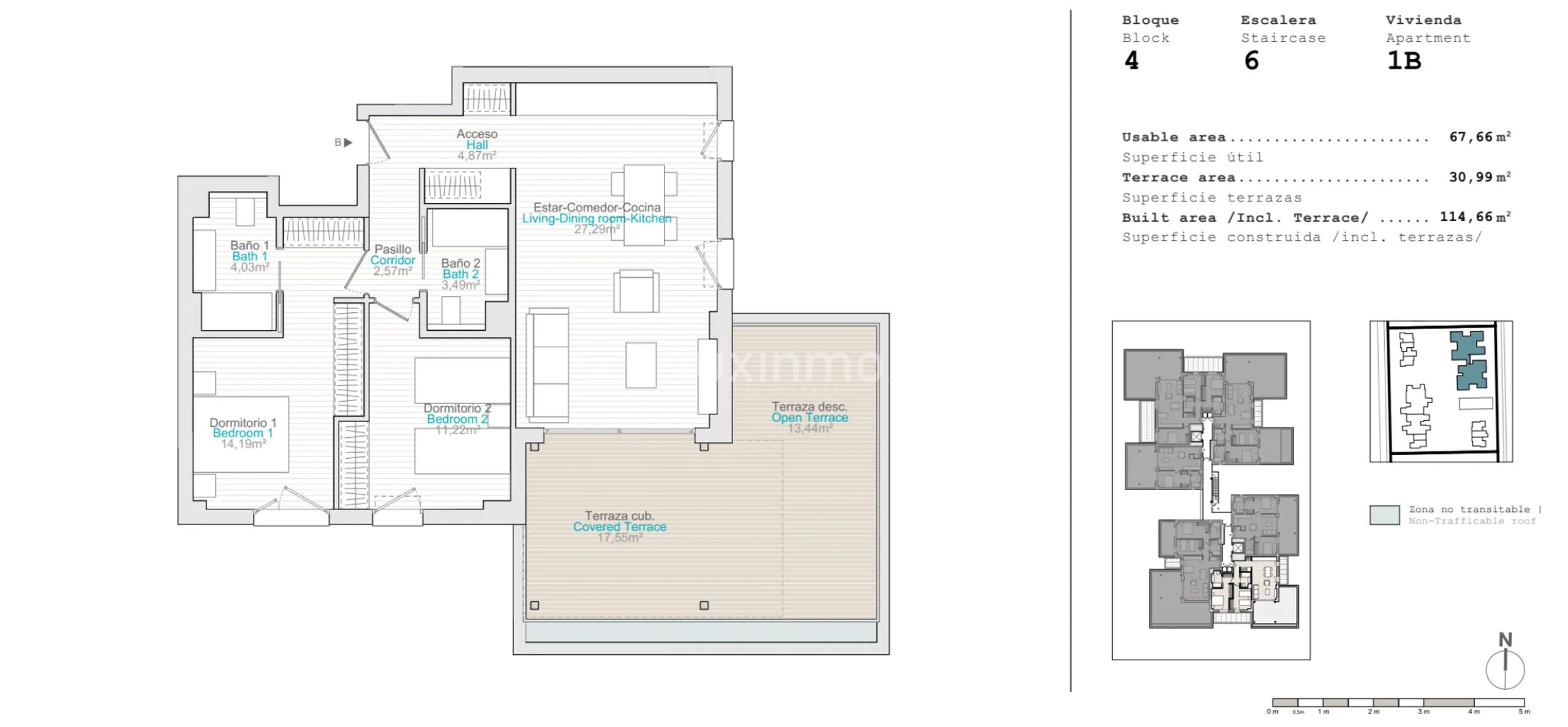 Modern Apartment in El Verger — Floor Plan 1