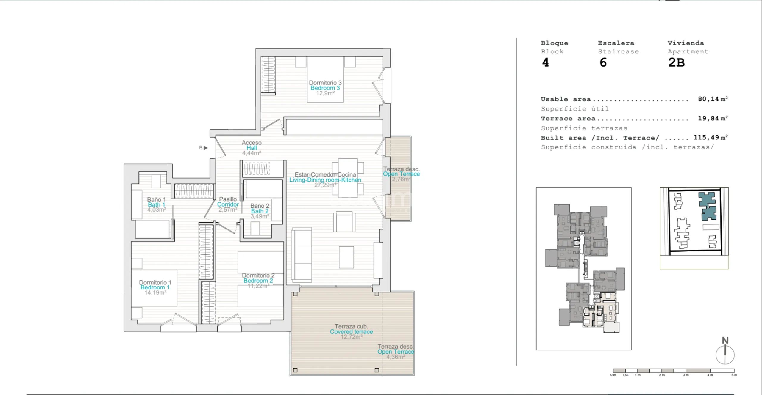 Modern Apartment in El Verger — Floor Plan 1