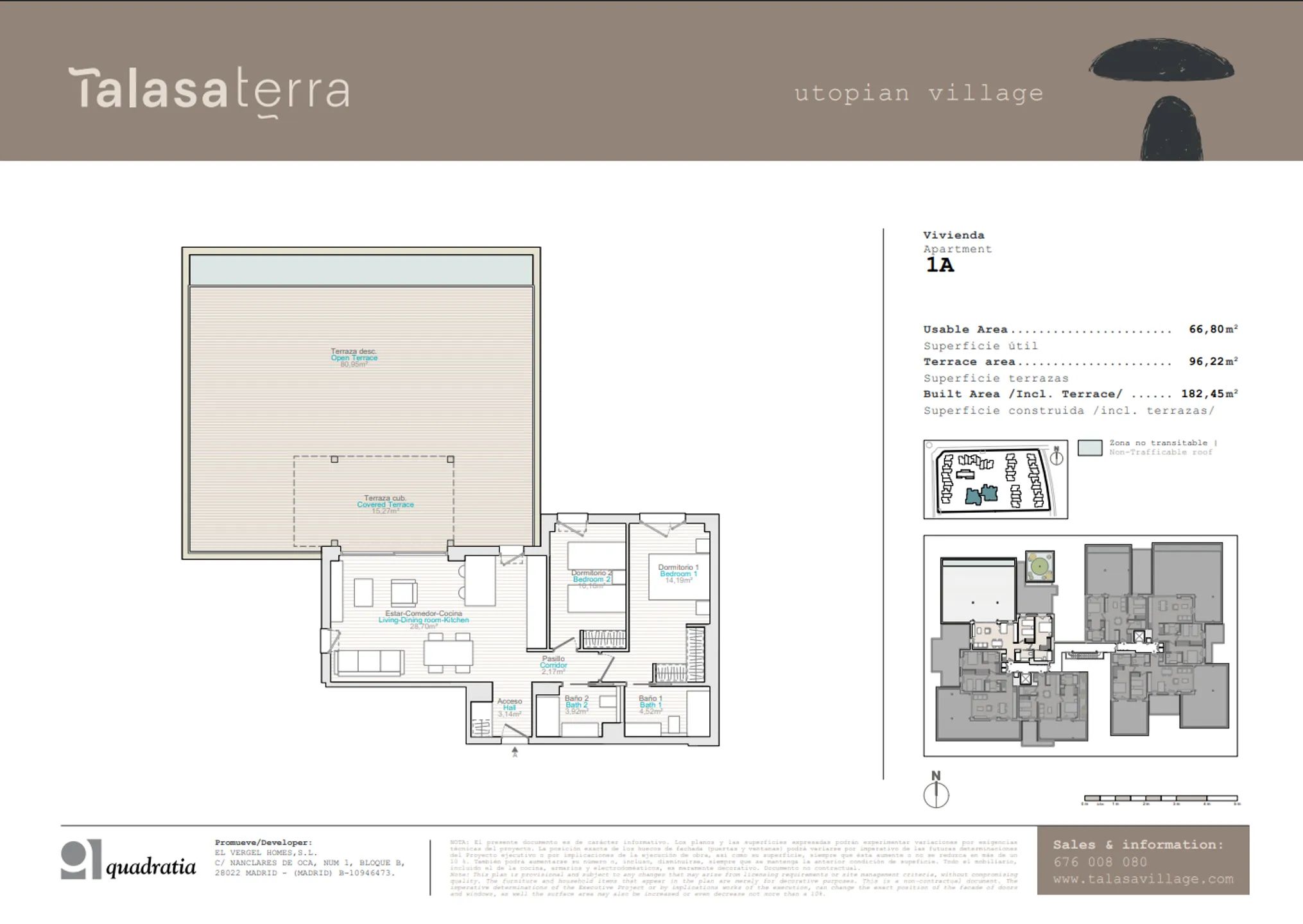 Modern Townhouse in Les Marines-Deveses — Floor Plan 1
