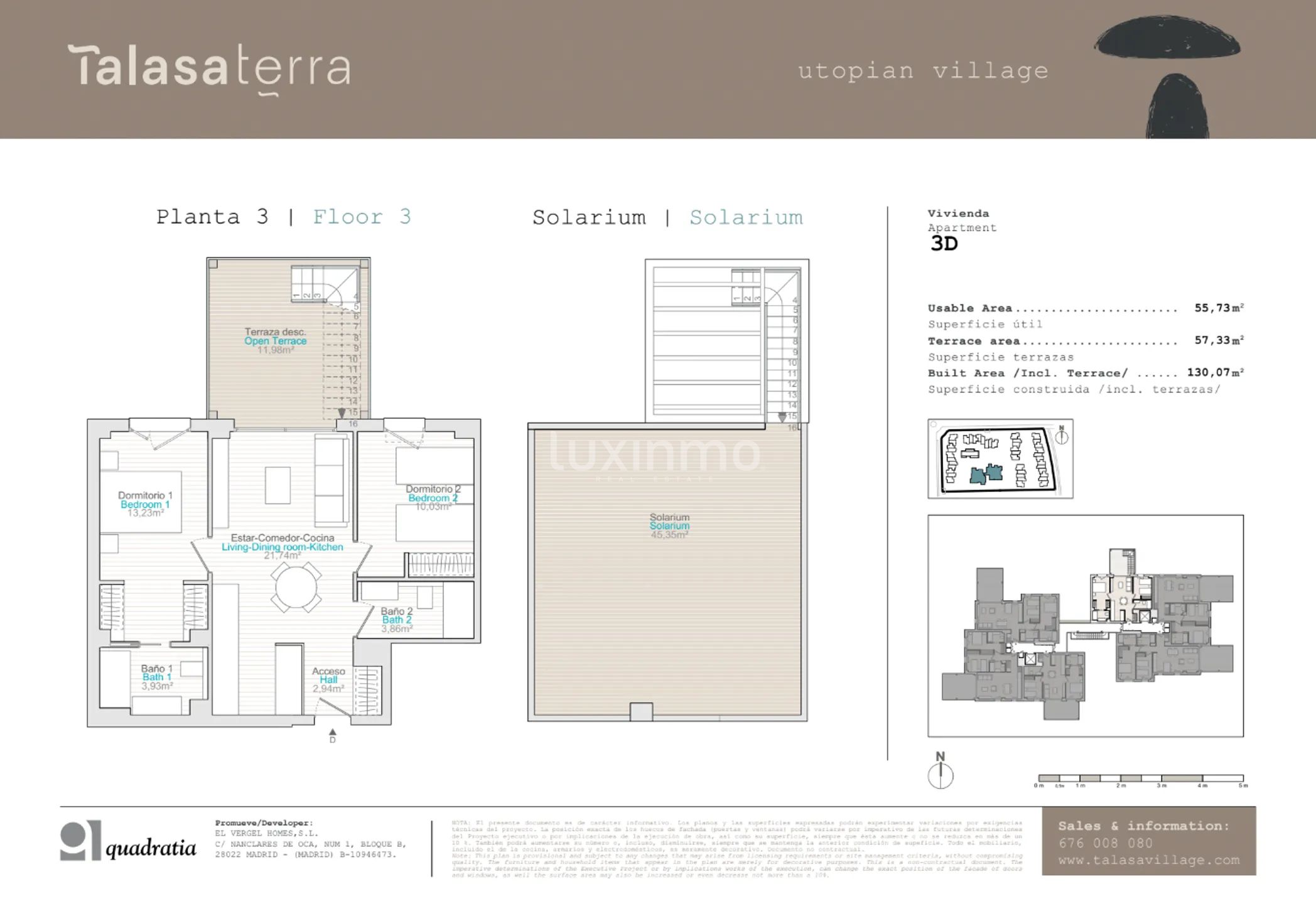 Modern Apartment in Les Marines-Deveses — Floor Plan 1