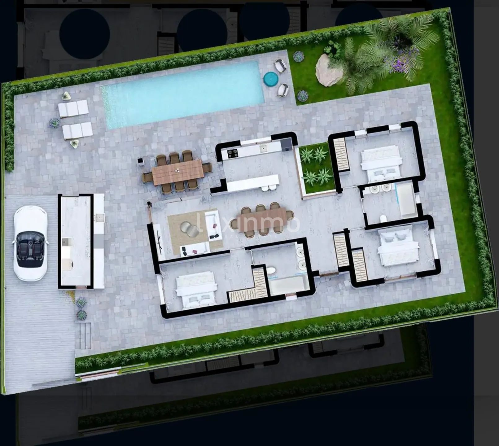 Modern Homes in L'Alfaz del Pi — Floor Plan 1