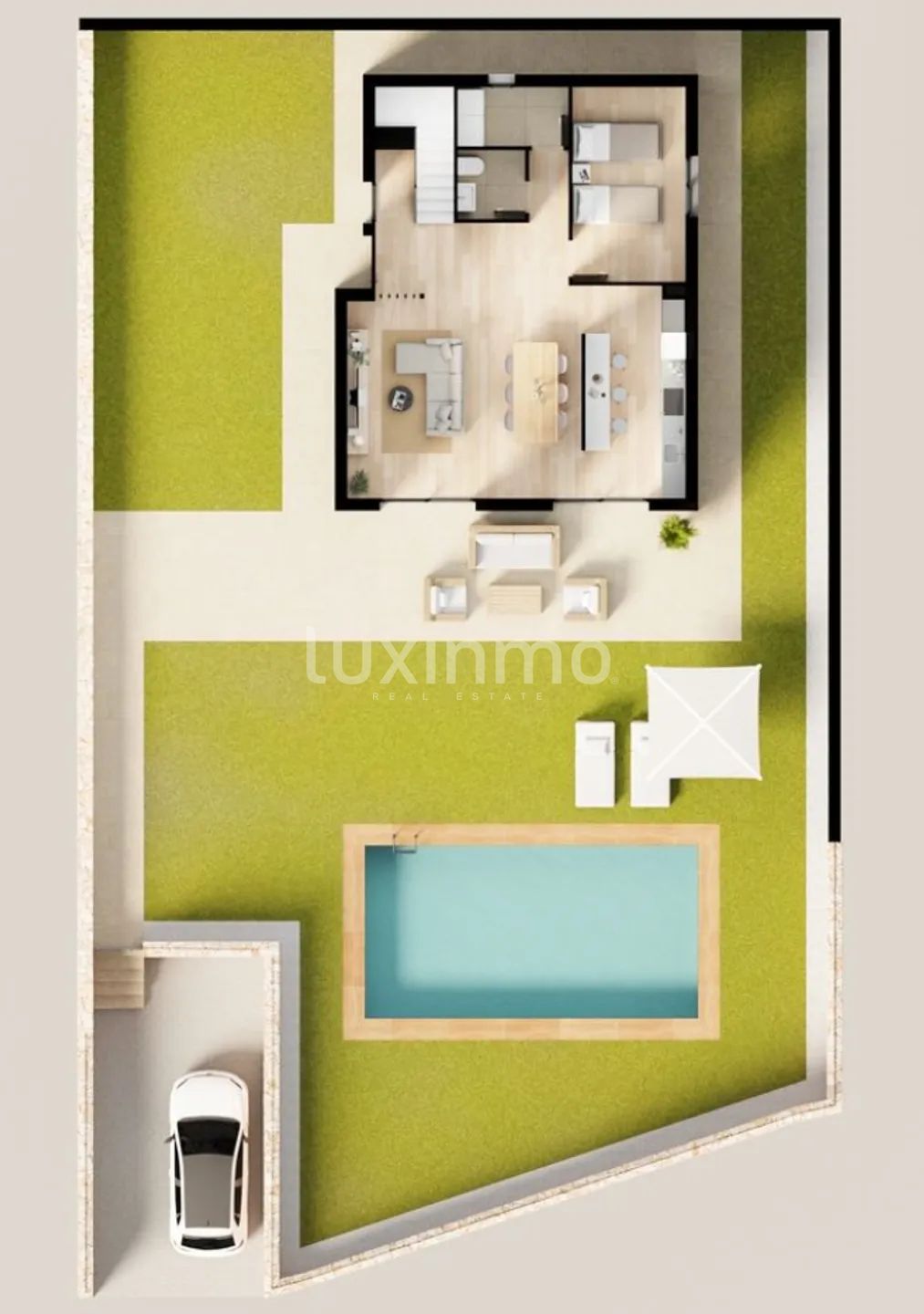 Modern Villa in Balcón de Finestrat — Floor Plan 1