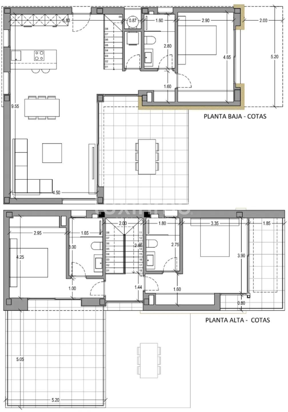 Modern Villa in Urb. Sierra Cortina — Floor Plan 1