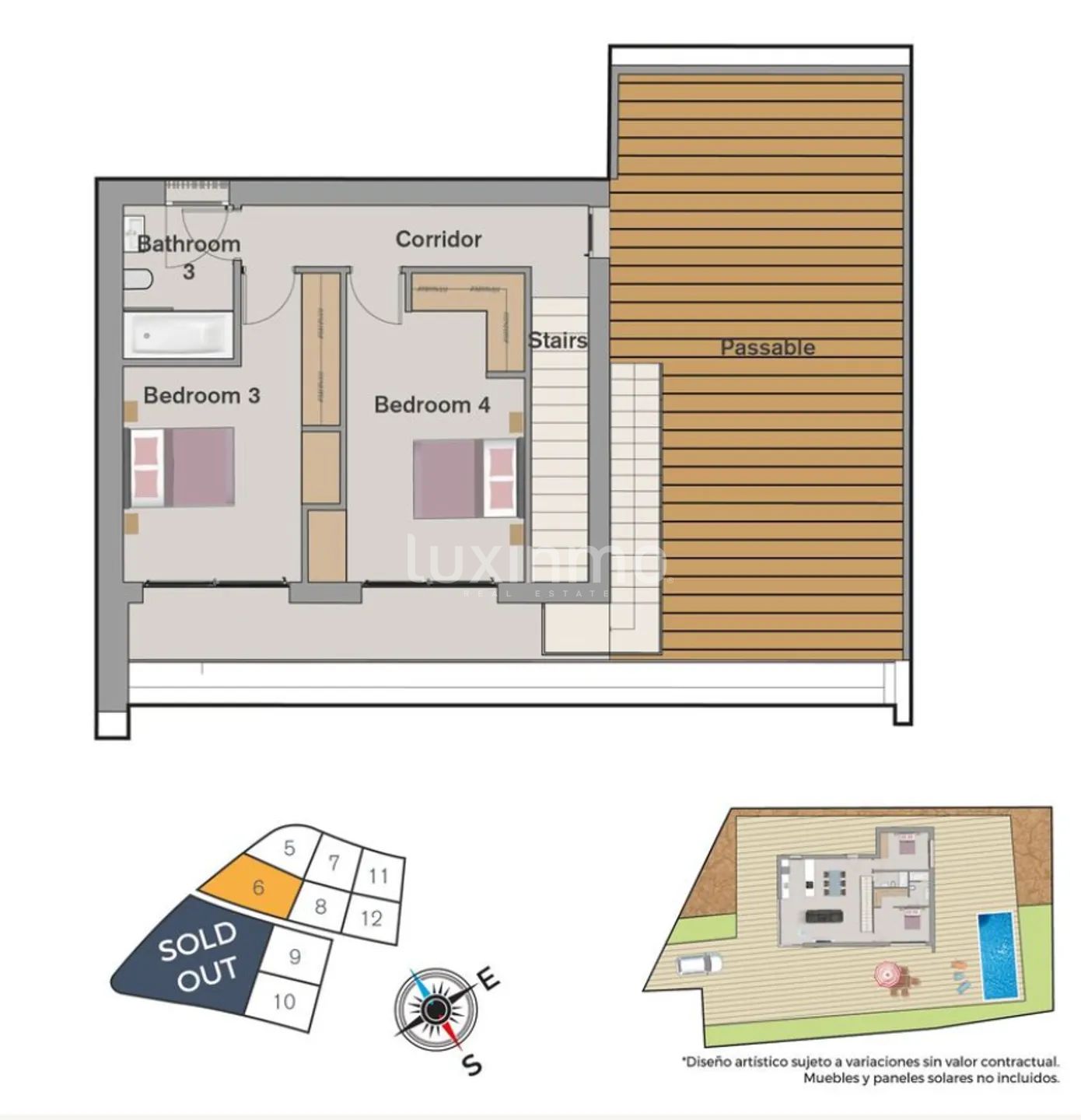 Modern Villa in Finestrat pueblo — Floor Plan 2