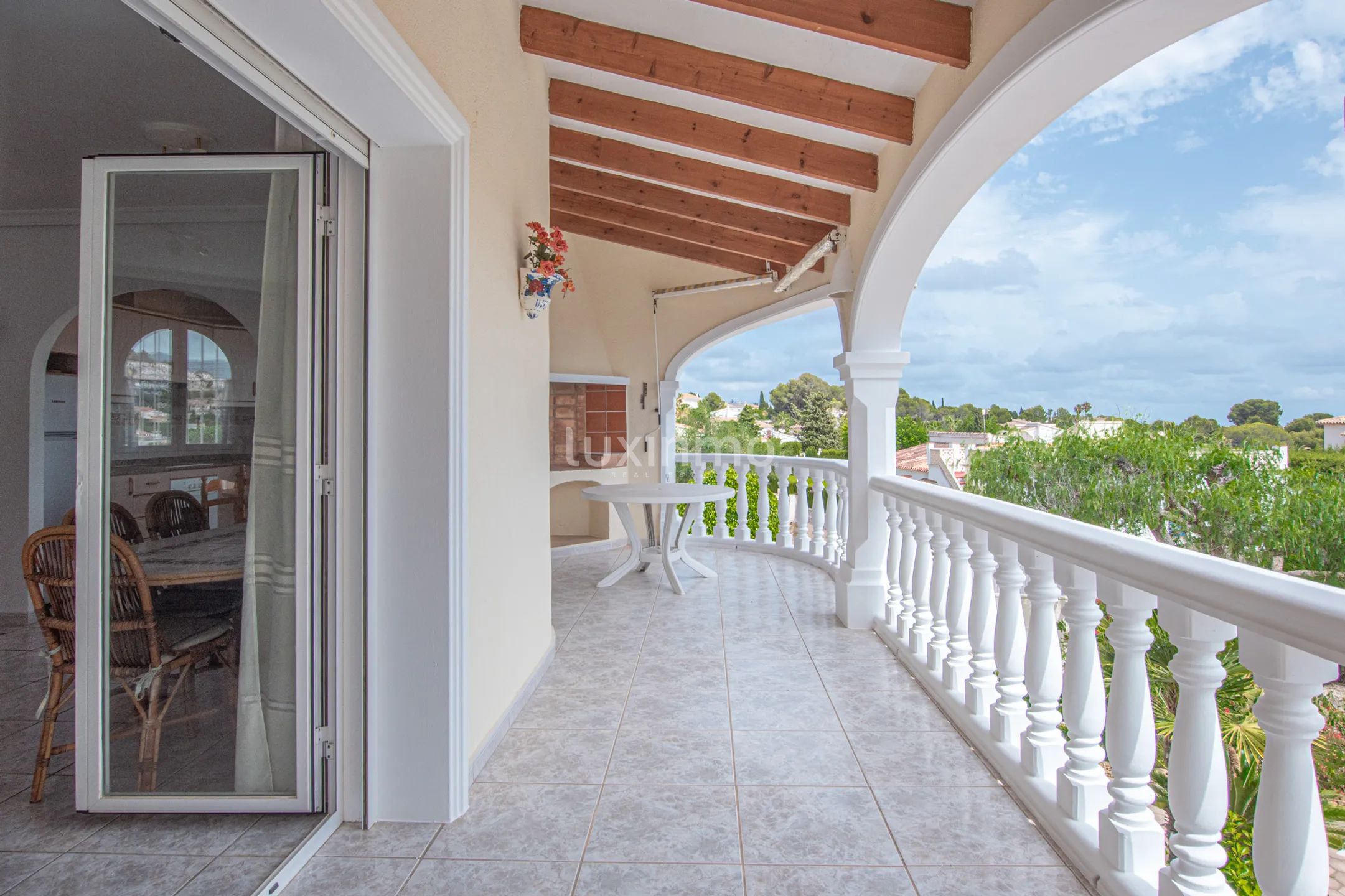 Mediterranean detached house with sea views for sale in Calpe — photo 13