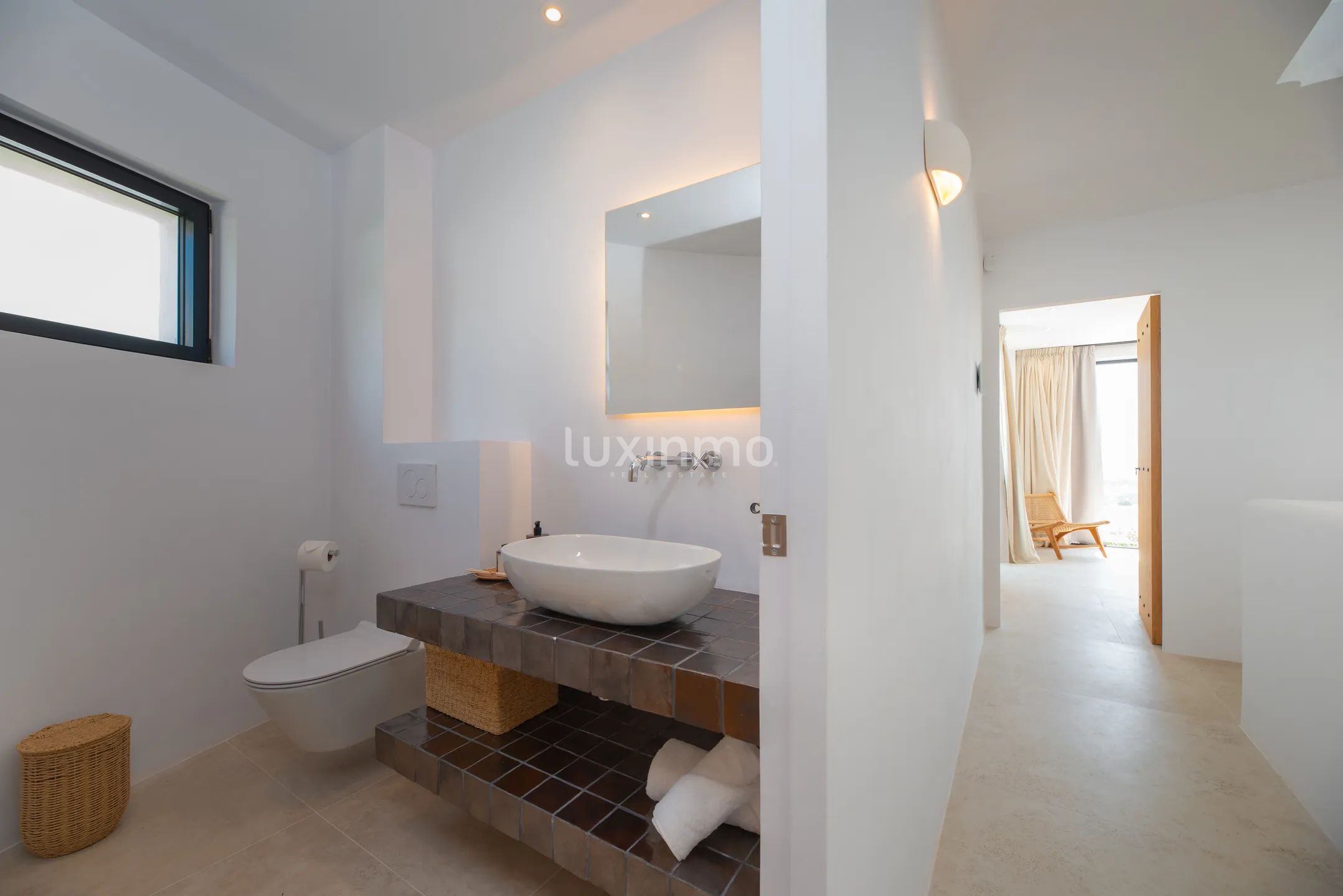 Luksusowa willa z 5 sypialniami w stylu Ibizy w Cap Martinet z widokiem na morze — photo 21