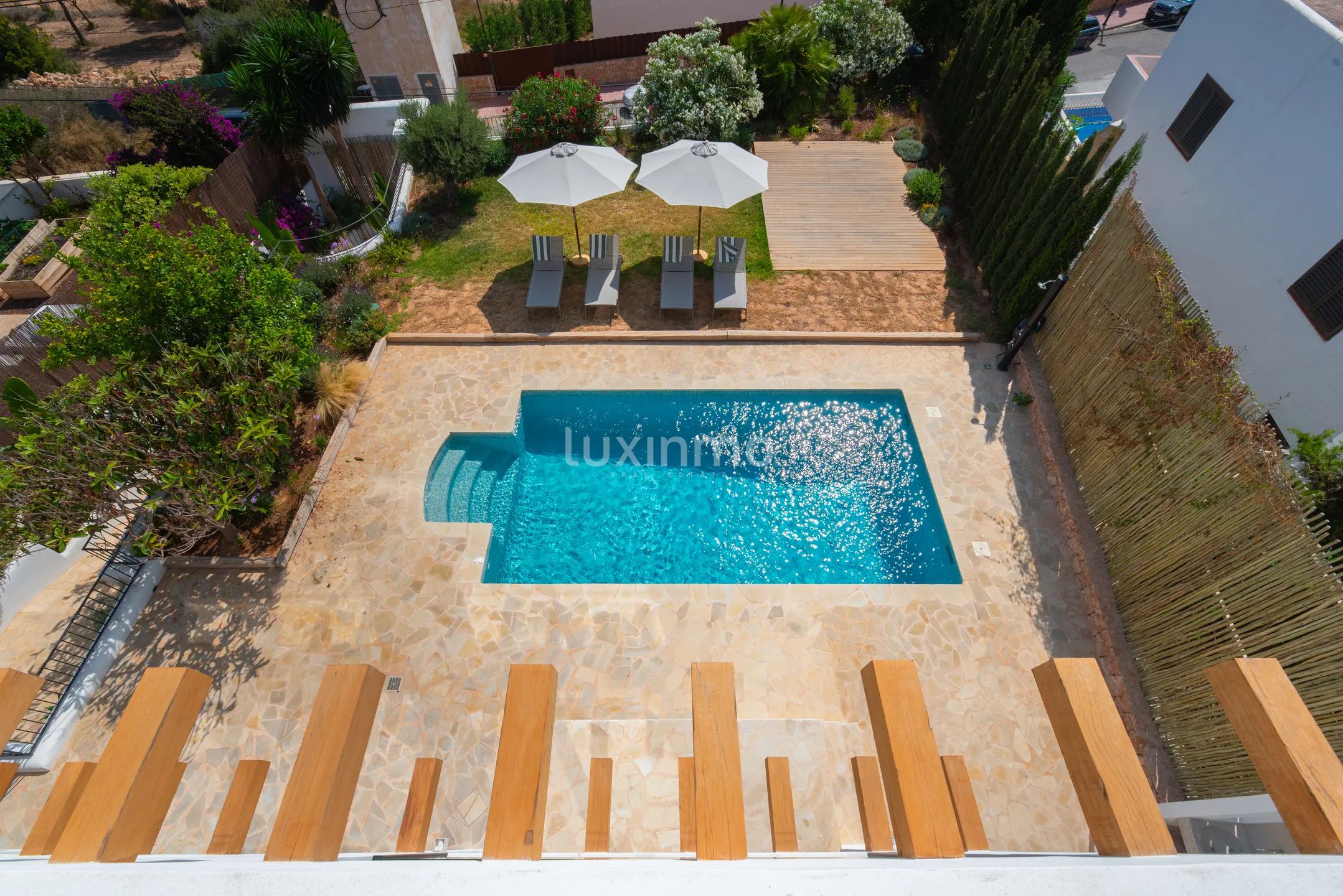 Luxurious 5-bedroom Ibiza style villa in Cap Martinet with sea views — photo 45