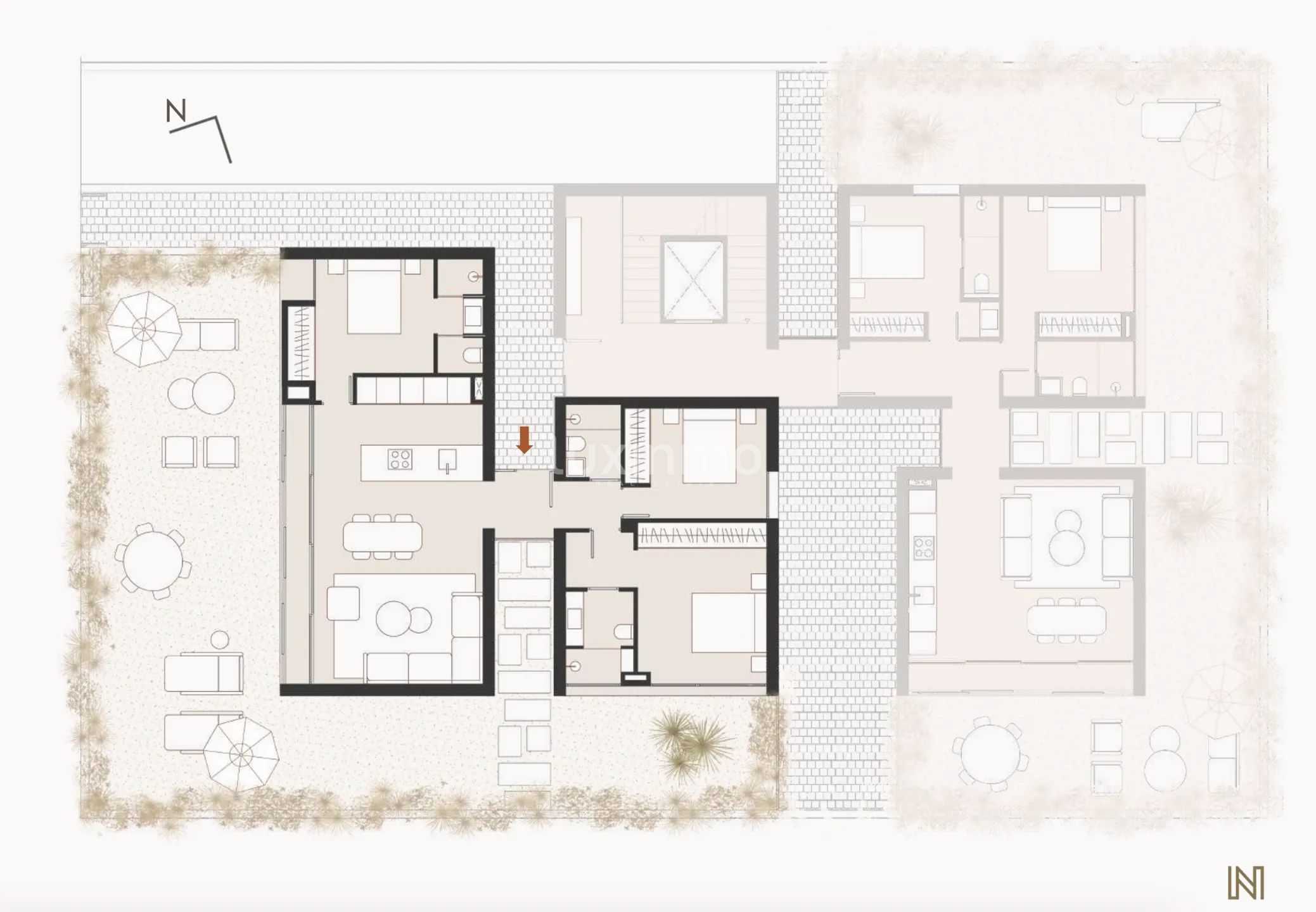 Laatste Eenheid - Exclusieve Elegante Begane Grond in het Hart van Jezus - Ibiza — Floor Plan 2