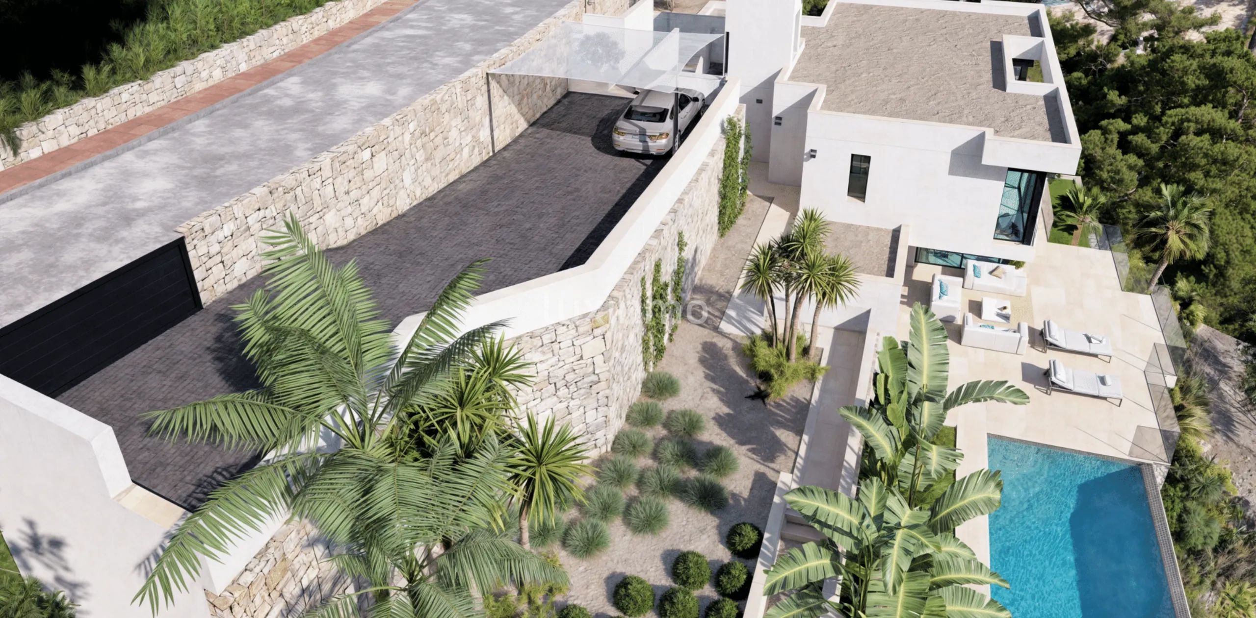 Elegant 4-bedroom villa offering sea views for sale in Raco de Galeno Benissa — photo 4