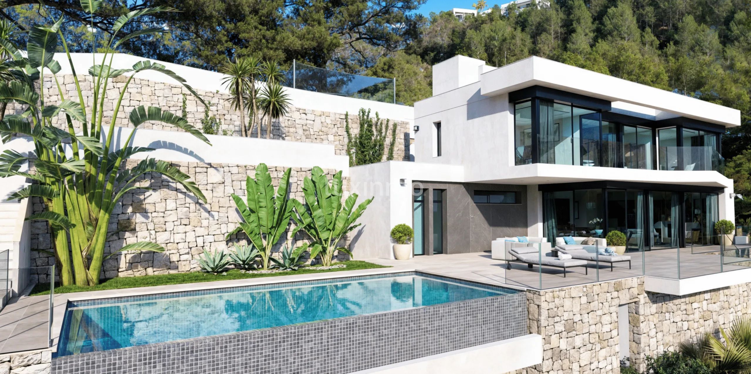 Elegant 4-bedroom villa offering sea views for sale in Raco de Galeno Benissa — photo 3
