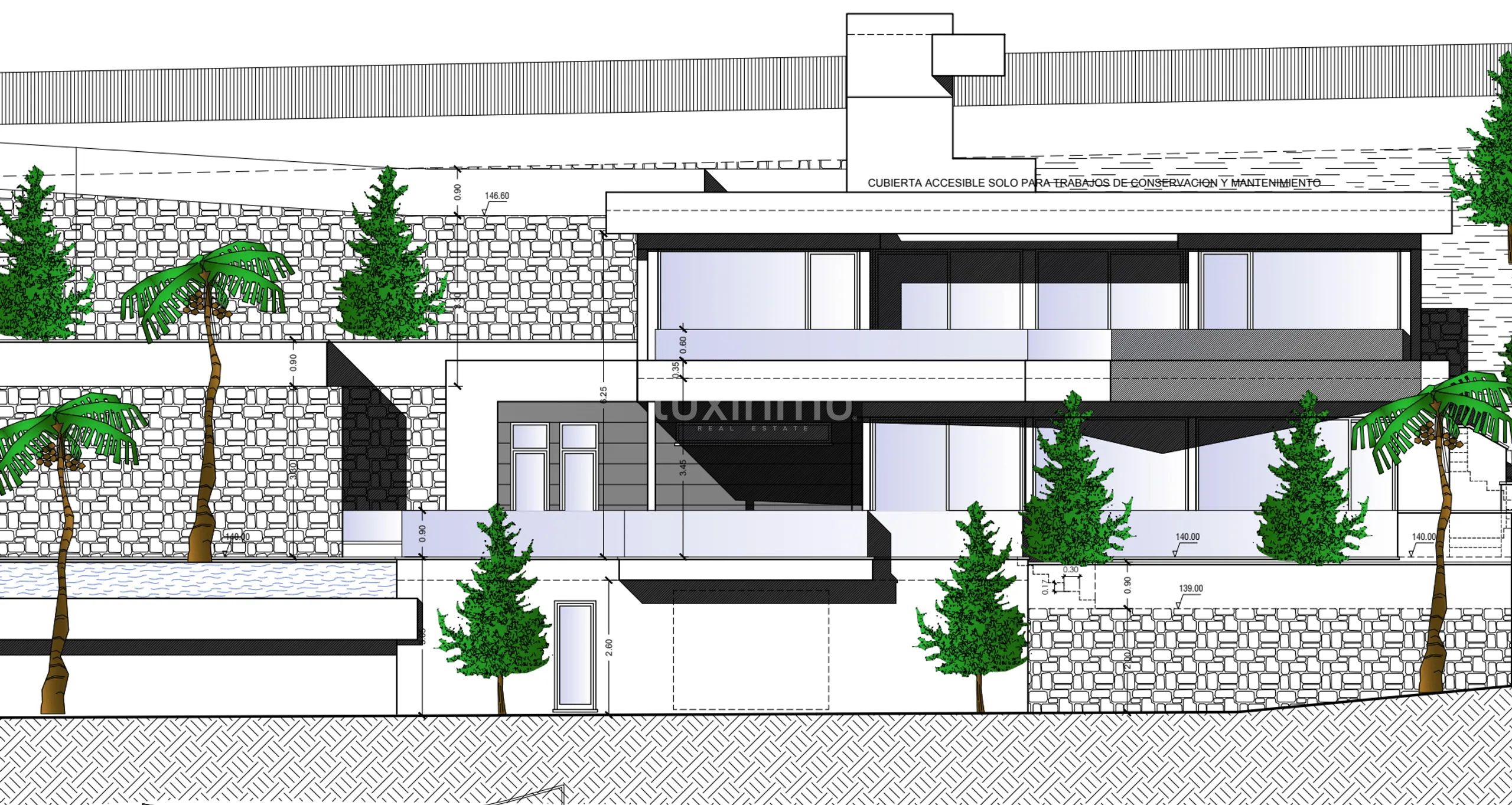 Elegant 4-bedroom villa offering sea views for sale in Raco de Galeno Benissa — Floor Plan 3