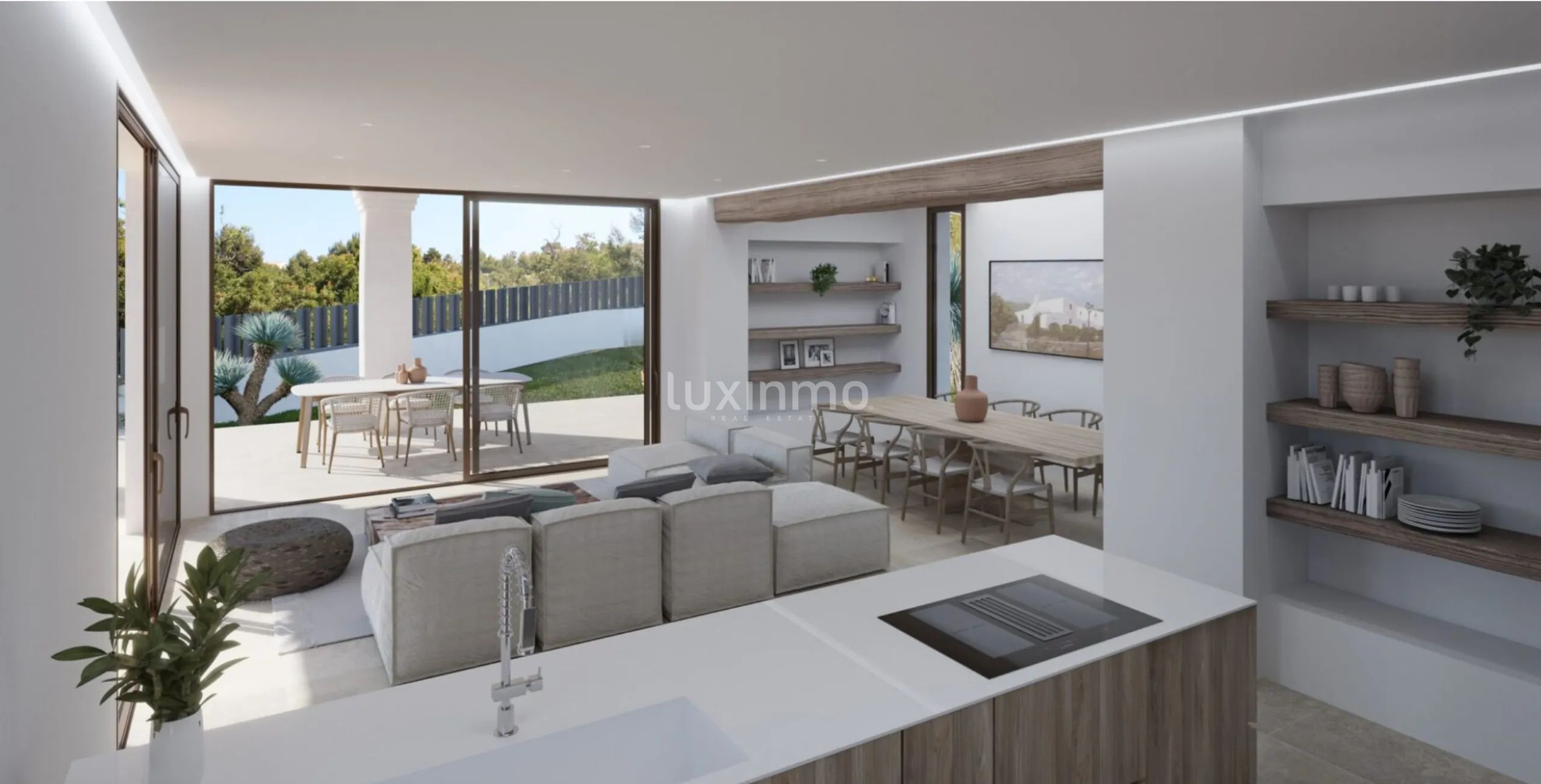 Ibiza style villa for sale in Javea — photo 3