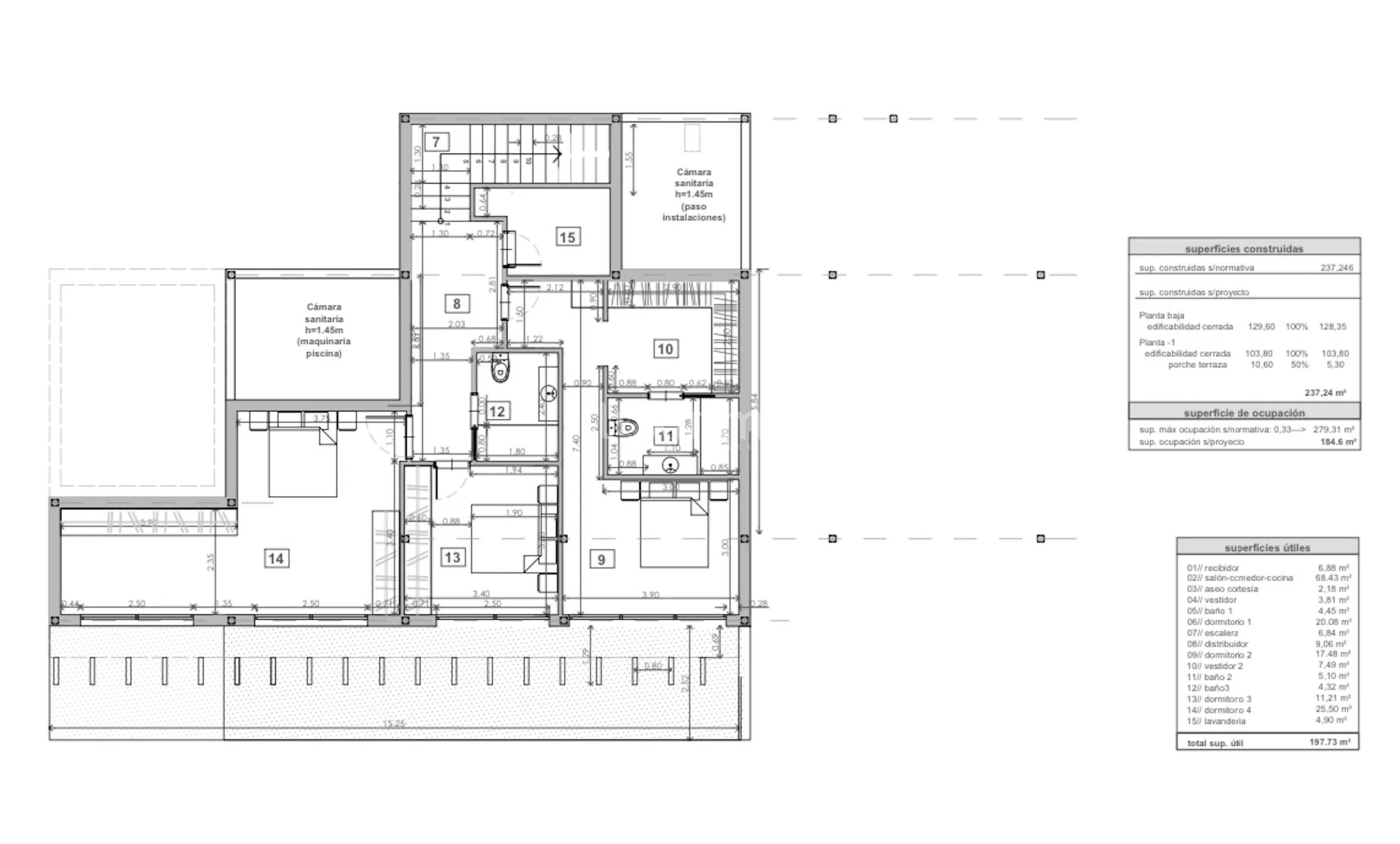 Exclusive new modern villa for sale in the iconic Altea Hills — Floor Plan 2