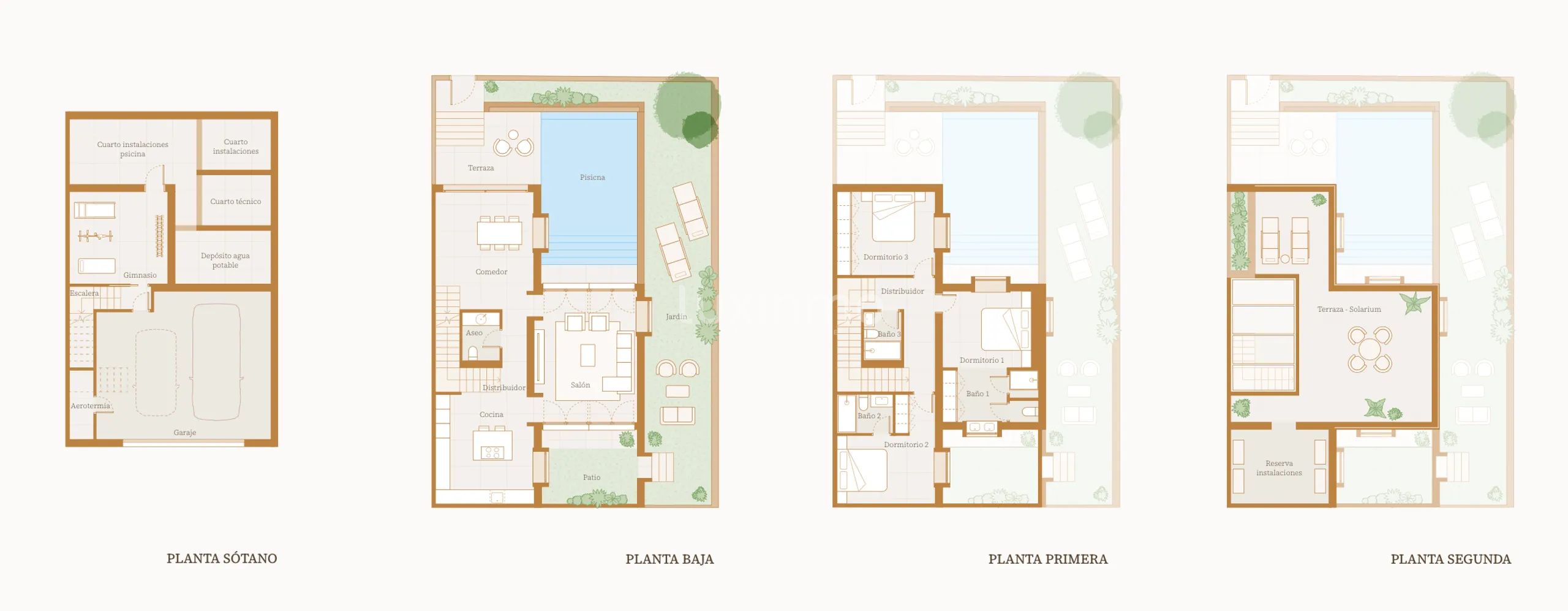 Modern Villa in Sant Joan de Labritja — Floor Plan 1