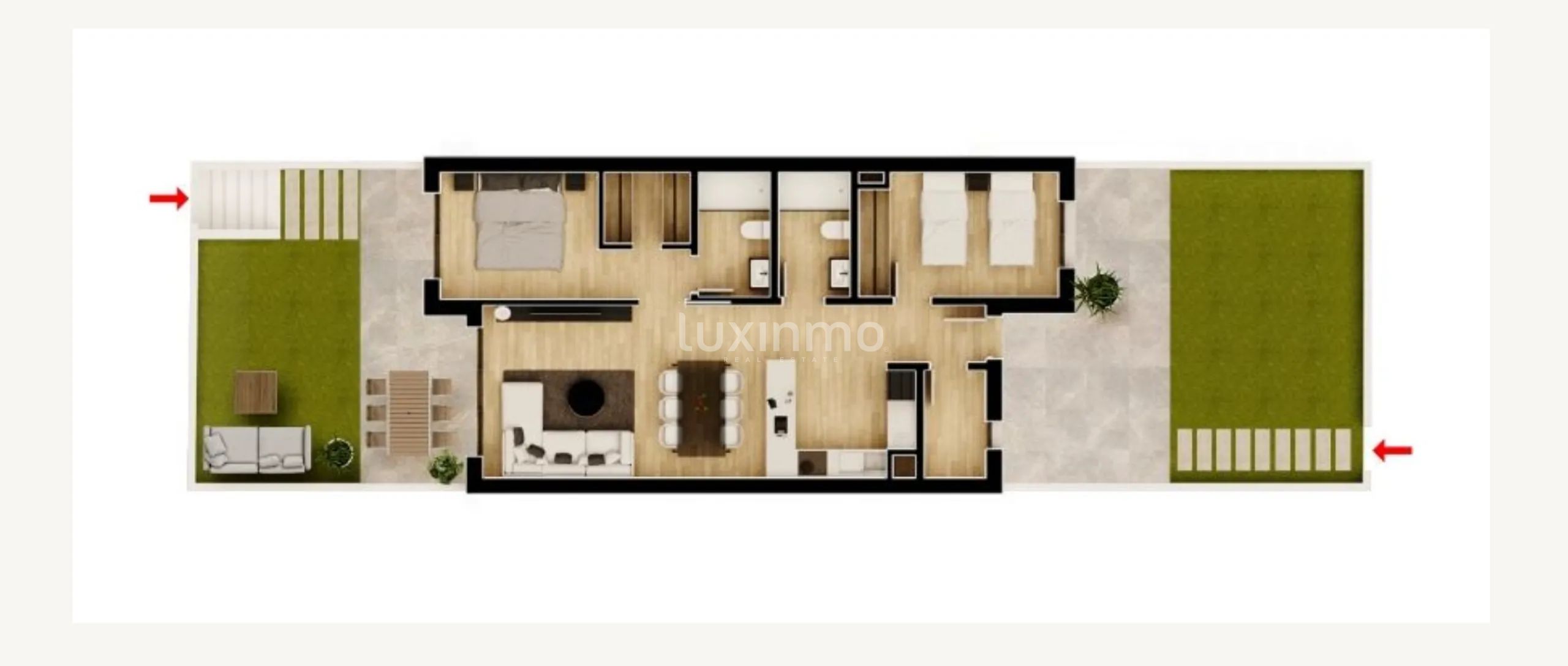 Modern Bungalow in Monforte del Cid — Floor Plan 1