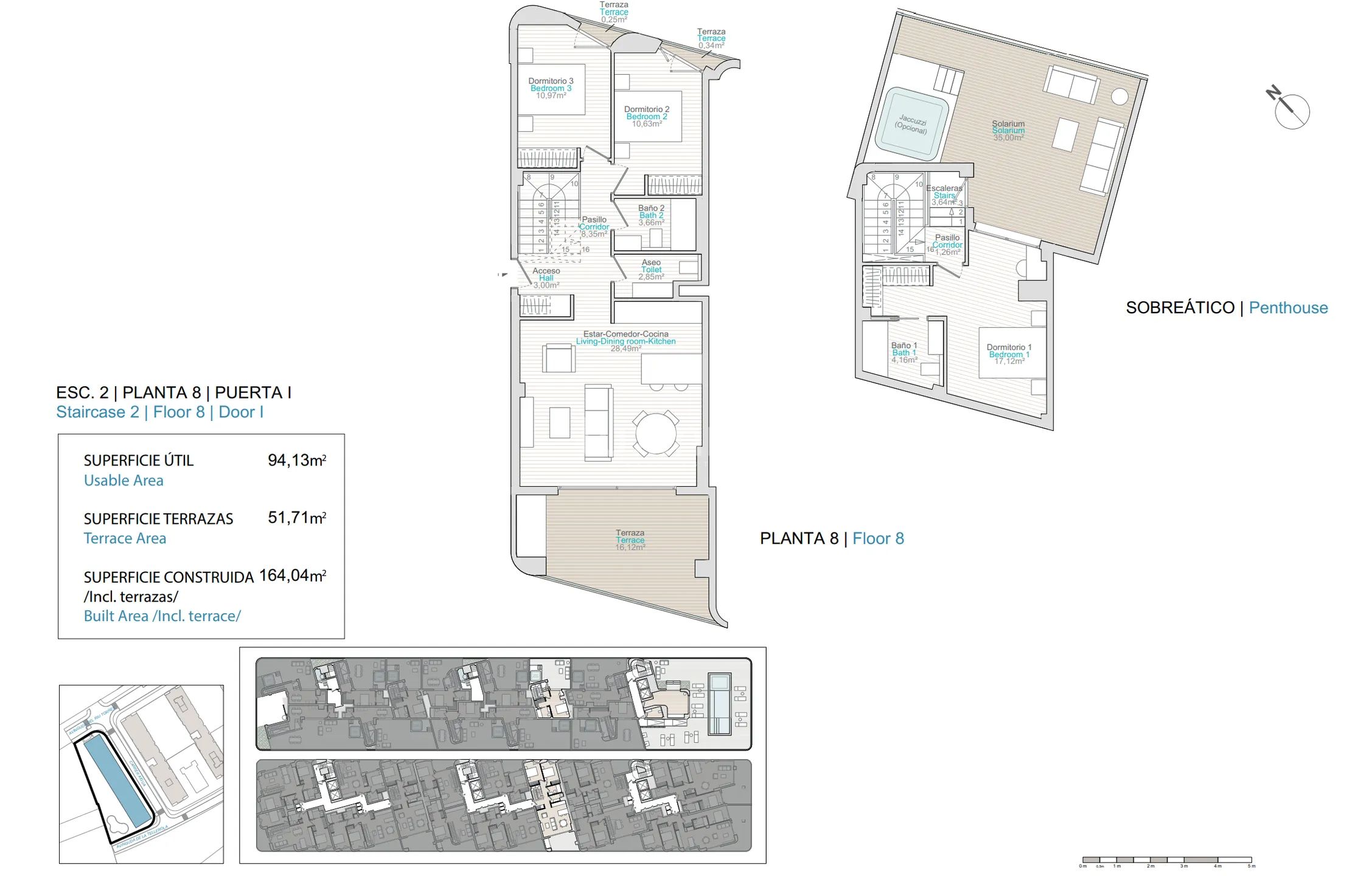 Modern Luxury Penthouse in Playa de Torres — Floor Plan 1