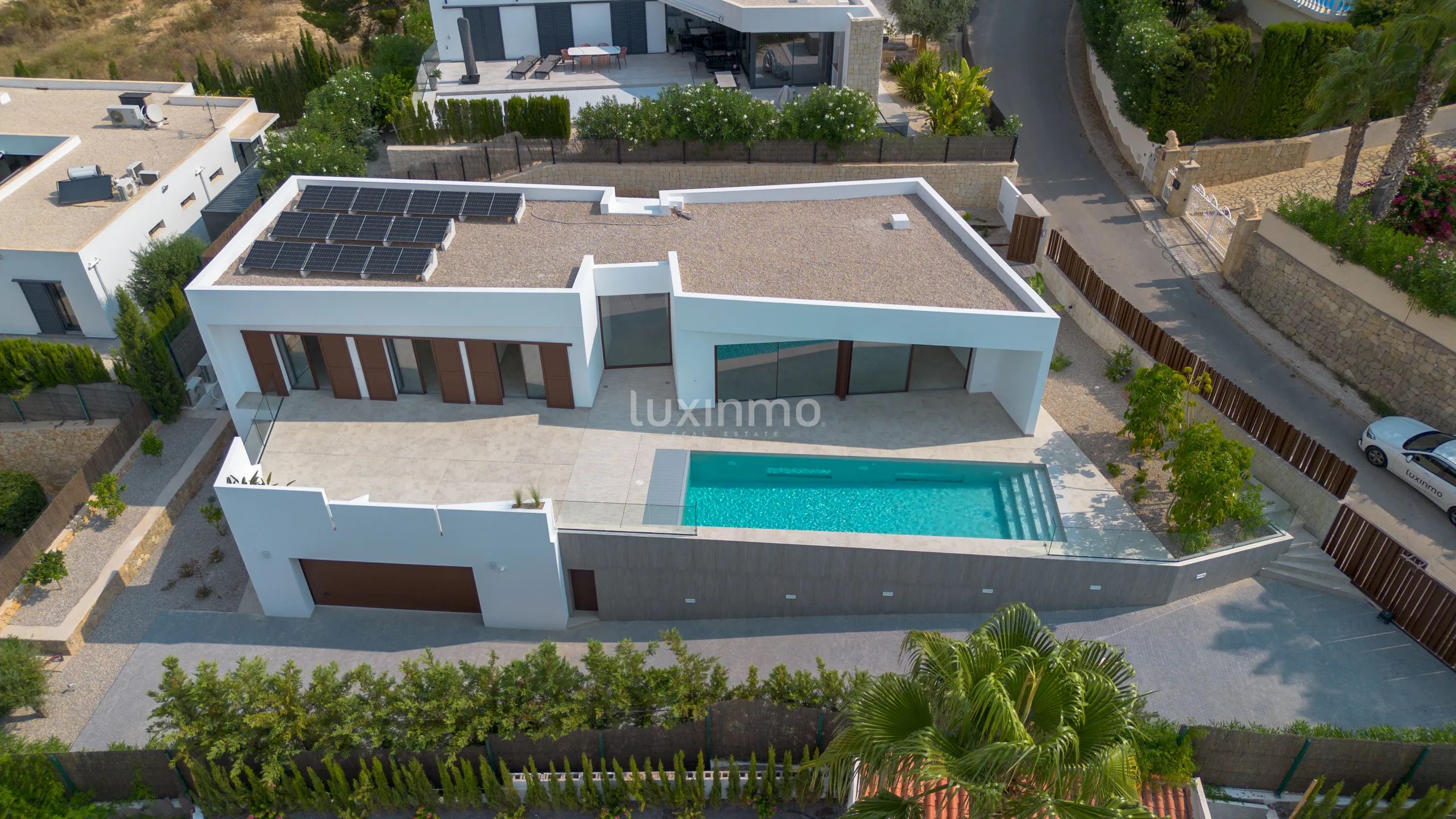 Luxuriöse freistehende Villa mit 4 Schlafzimmern und Panoramablick auf die Berge in Calpe — photo 3