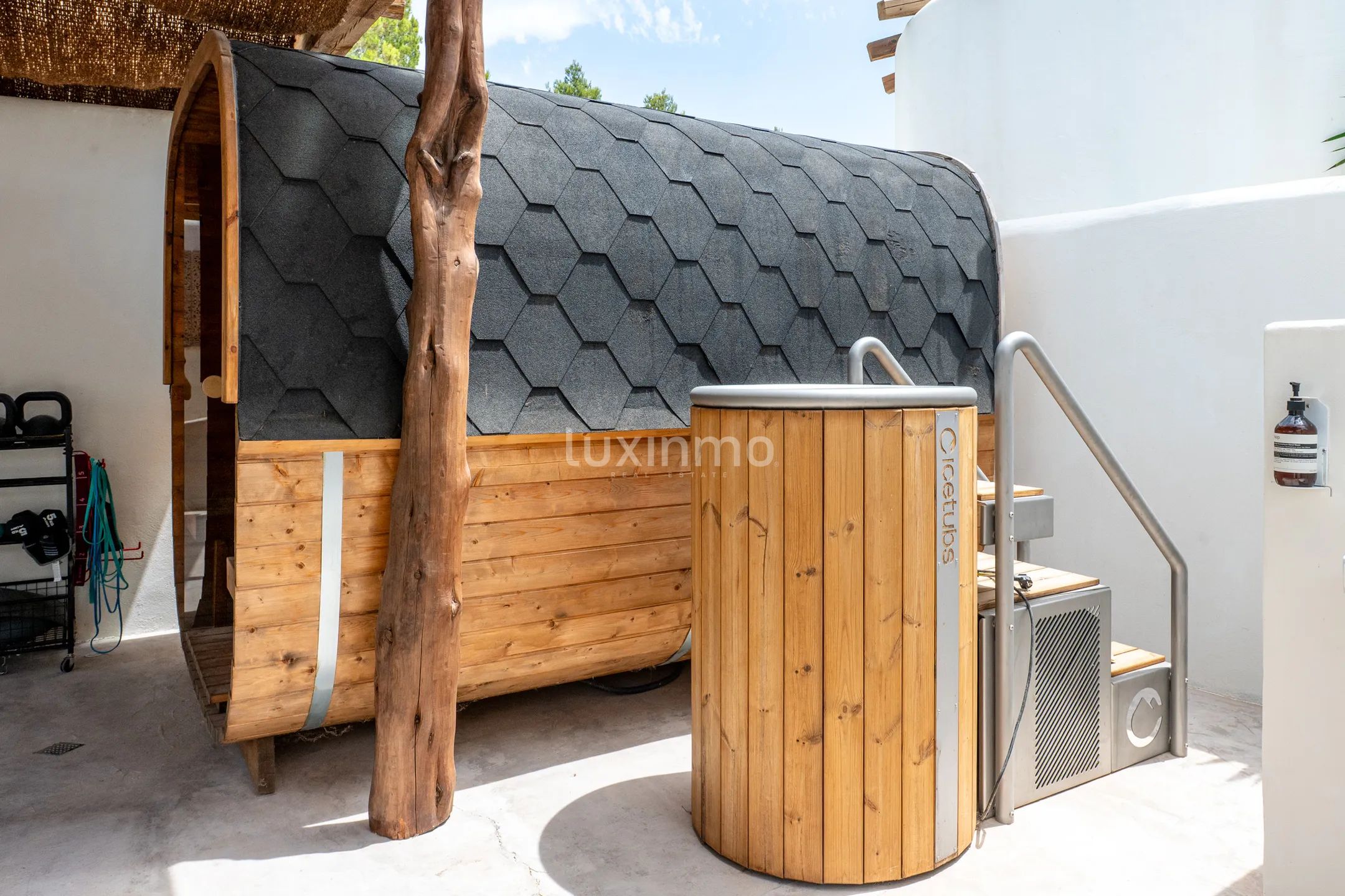 Élégante villa bohémienne avec appartement d'hôtes, espace bien-être et vue sur le coucher de soleil près de Sant Agustí et des plus belles plages d'Ibiza — photo 64