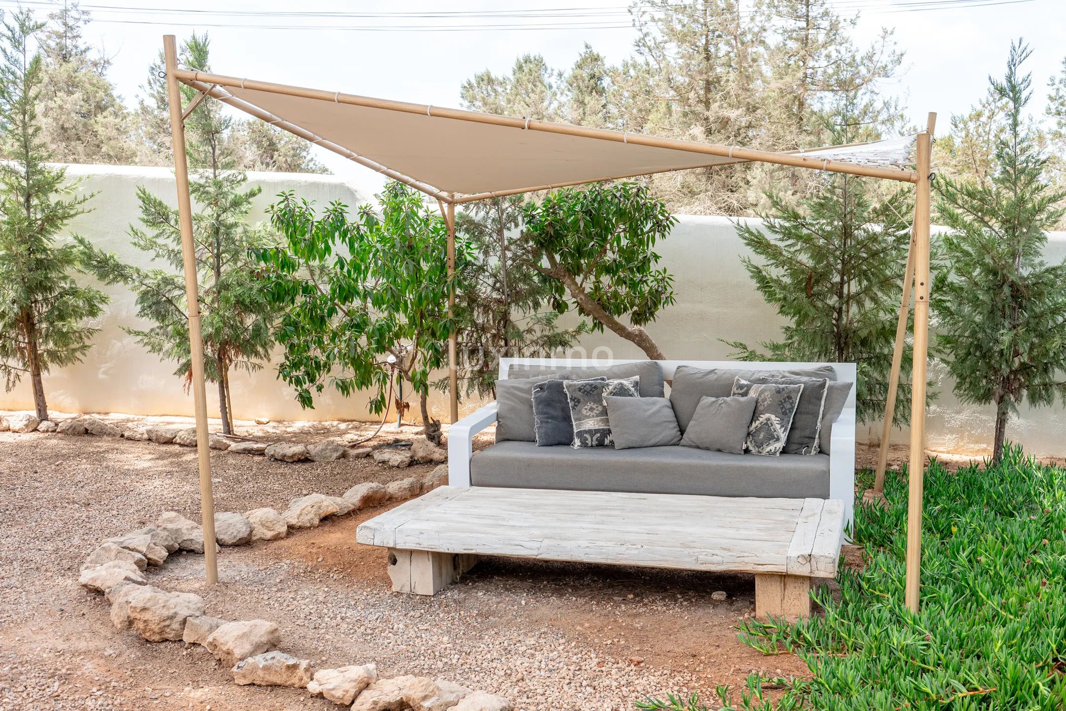 Élégante villa bohémienne avec appartement d'hôtes, espace bien-être et vue sur le coucher de soleil près de Sant Agustí et des plus belles plages d'Ibiza — photo 50
