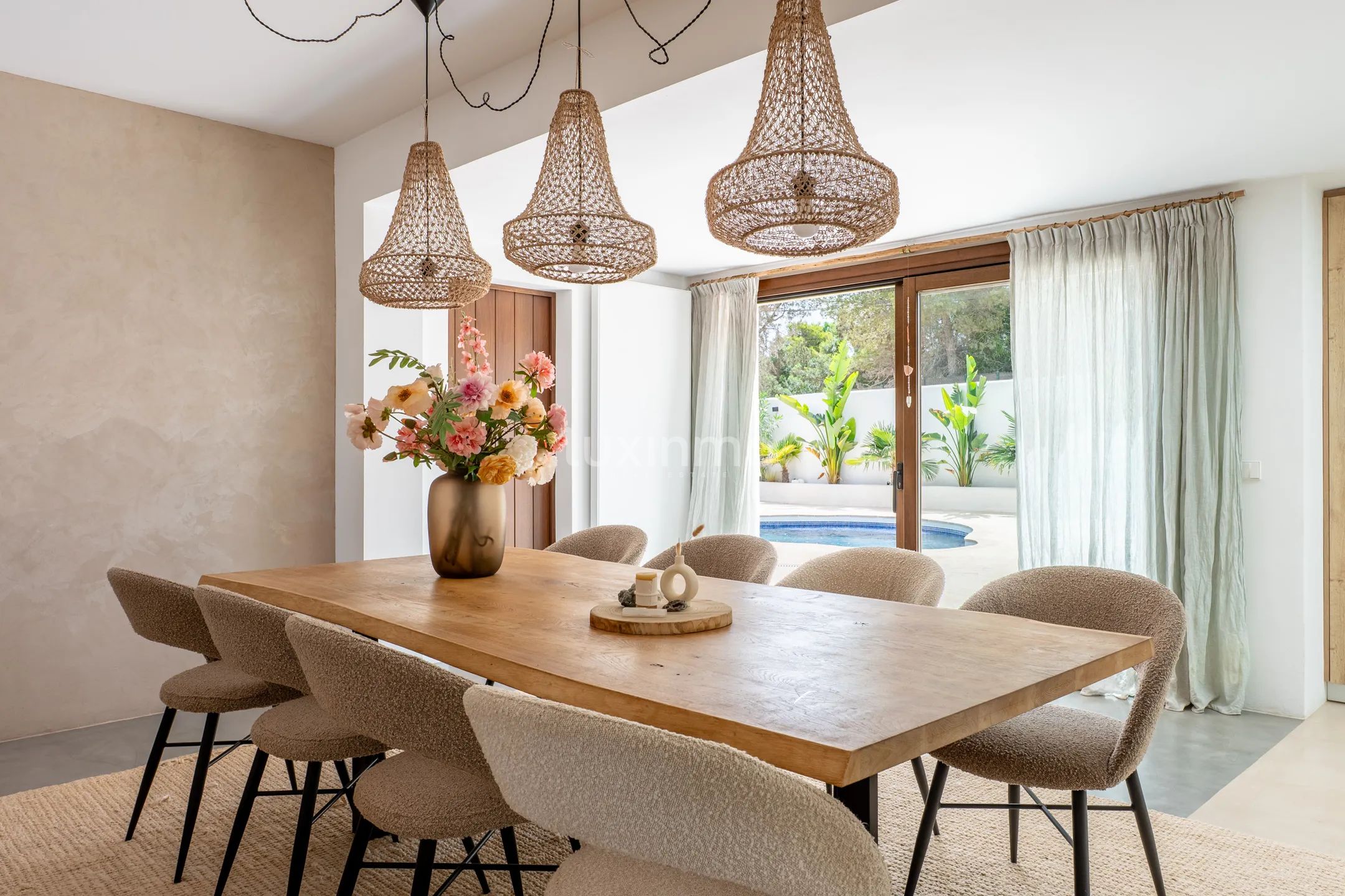 Élégante villa bohémienne avec appartement d'hôtes, espace bien-être et vue sur le coucher de soleil près de Sant Agustí et des plus belles plages d'Ibiza — photo 25