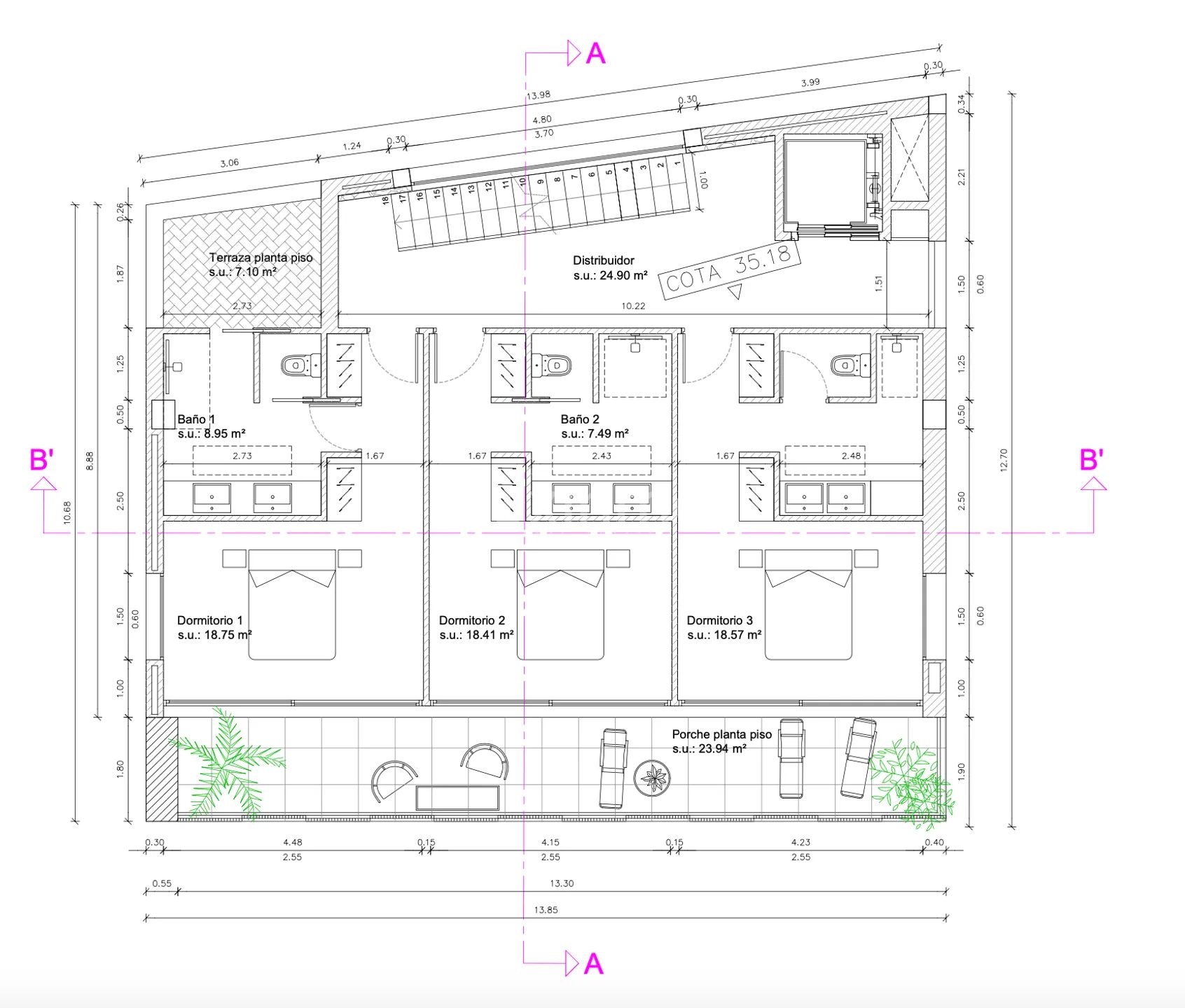Exclusive Development Opportunity in Cap Martinet — Floor Plan 6