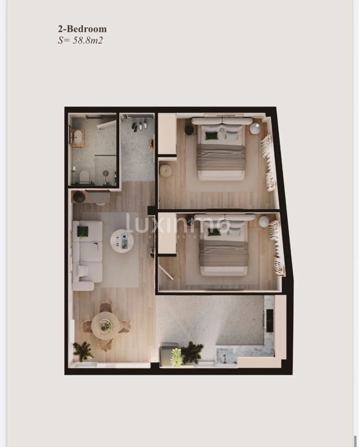 A entire building with 6 new apartment's in Benidorm — Floor Plan 6